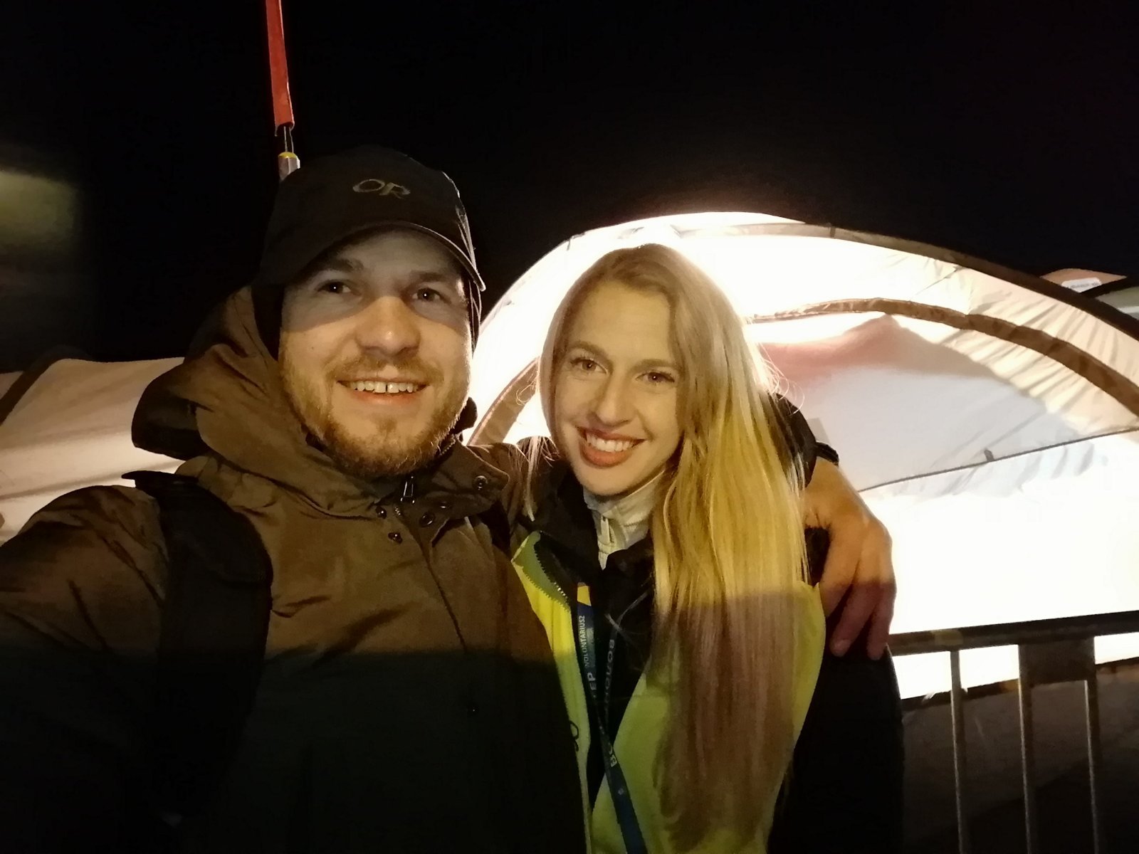 A Canadian volunteer Andriy met :)