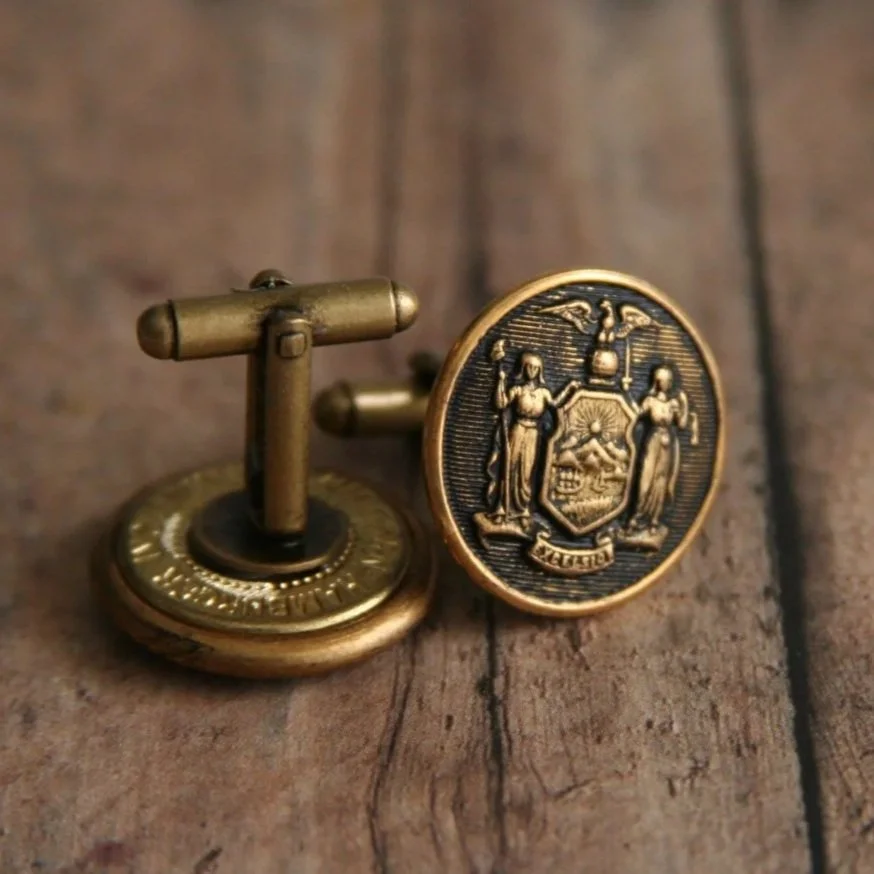 New York Police Cuff Links New York's Finest
