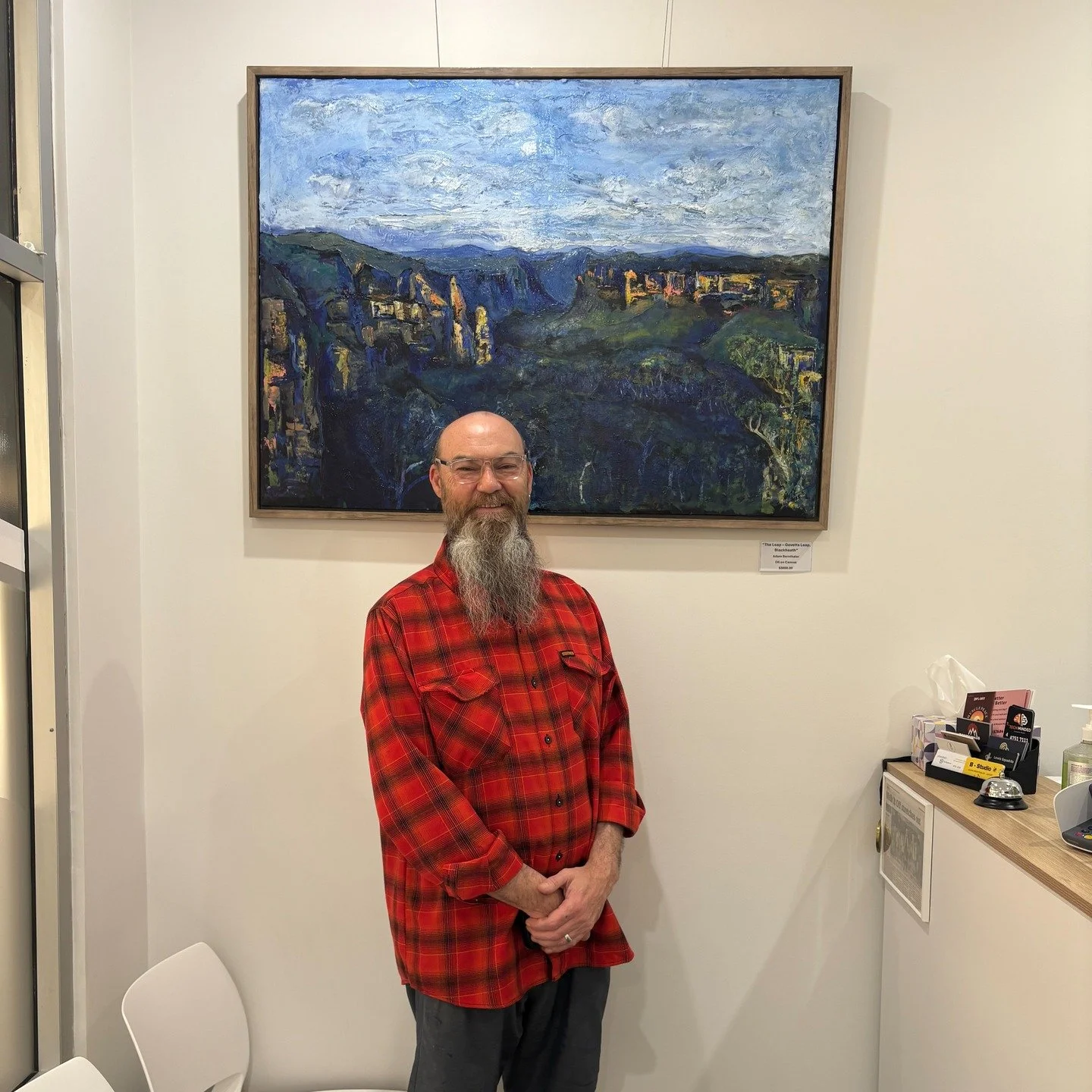 We're proud to support local artist's! 

Our clinic is currently showcasing the work of Adam Bernthaler @b_studio_adam_bernthaler. Adam's stunning oil paintings are full of rich textures and vibrant brushwork highlighting the beauty of the Blue Mount