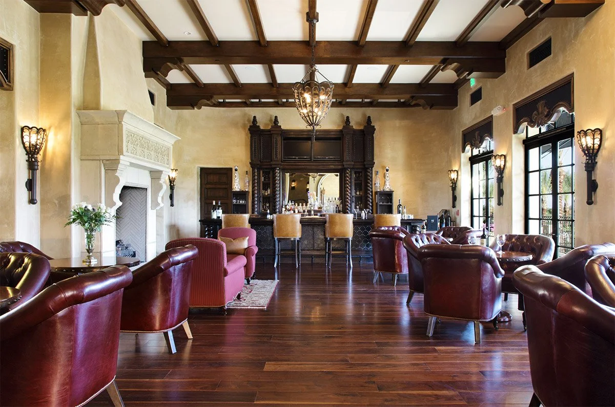The Madison Golf Club House & Resort, La Quinta, CA (Amenity Spaces - Main Entry Bar) BHD