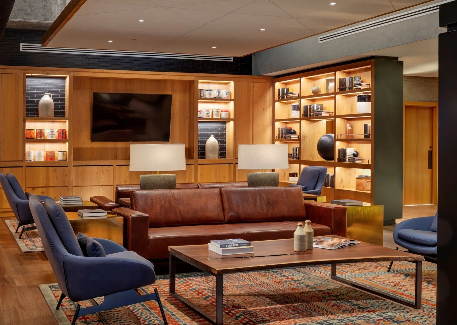 Canopy Baltimore, MD (Amenity Spaces -Lounge Millwork) BHD