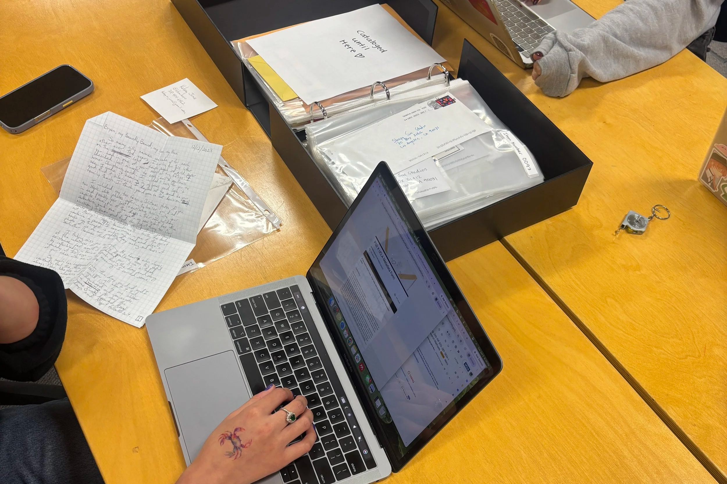 PSD Collaborates with UCLA Community Archives students