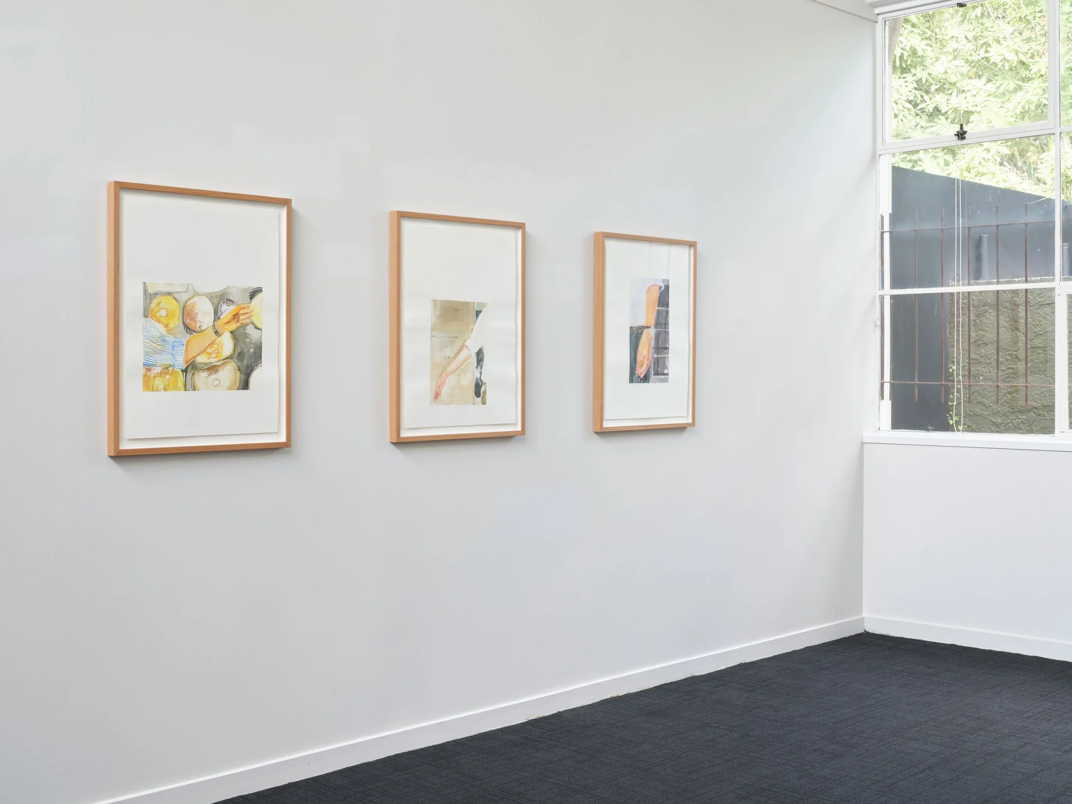 Installation view of "Hand Over Fist" at Season Aotearoa, 2025. Photography by Samuel Hartnett.  