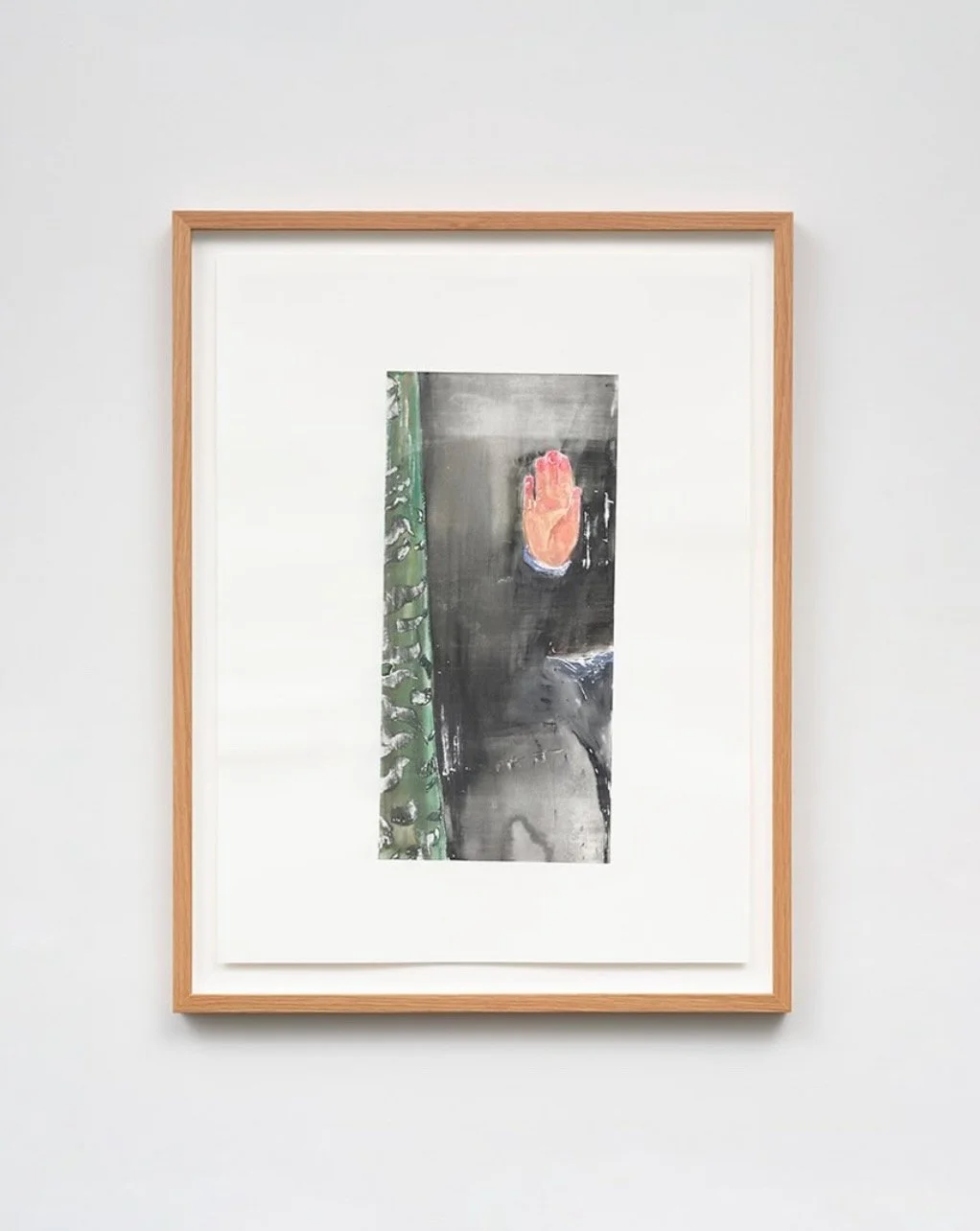 Dries Van Noten Fall 2014 Ready-To-Wear, 2024, silkscreen monotype on Steinbach paper, 550 x 730mm, edition of 1. 
Photography by Samuel Hartnett