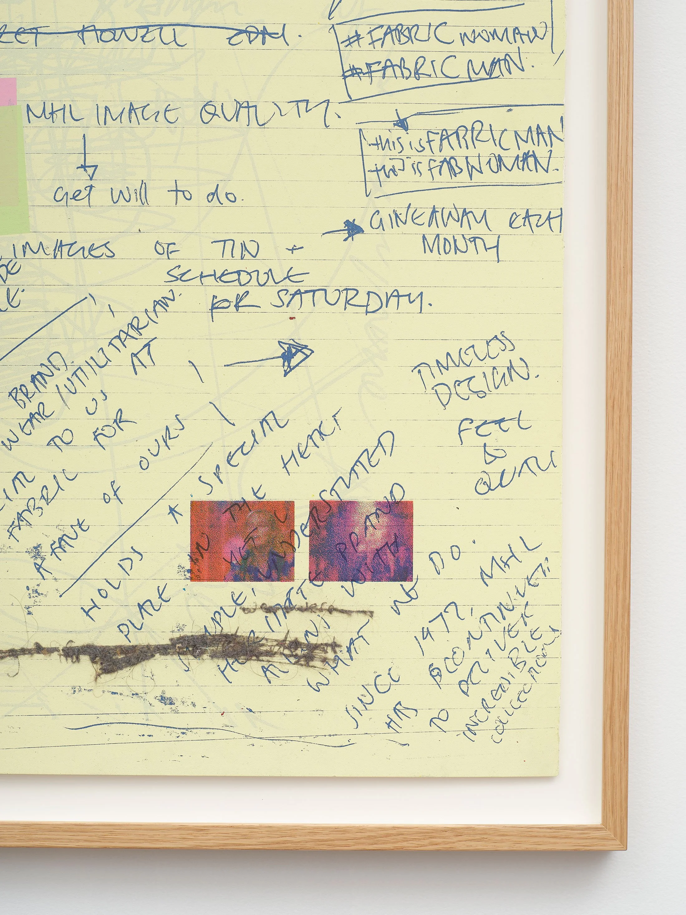 Installation view of "BEARD CHEESECUTTER HOLD" in "Hero Parade" at Season Aotearoa. Photography by Samuel Hartnett.