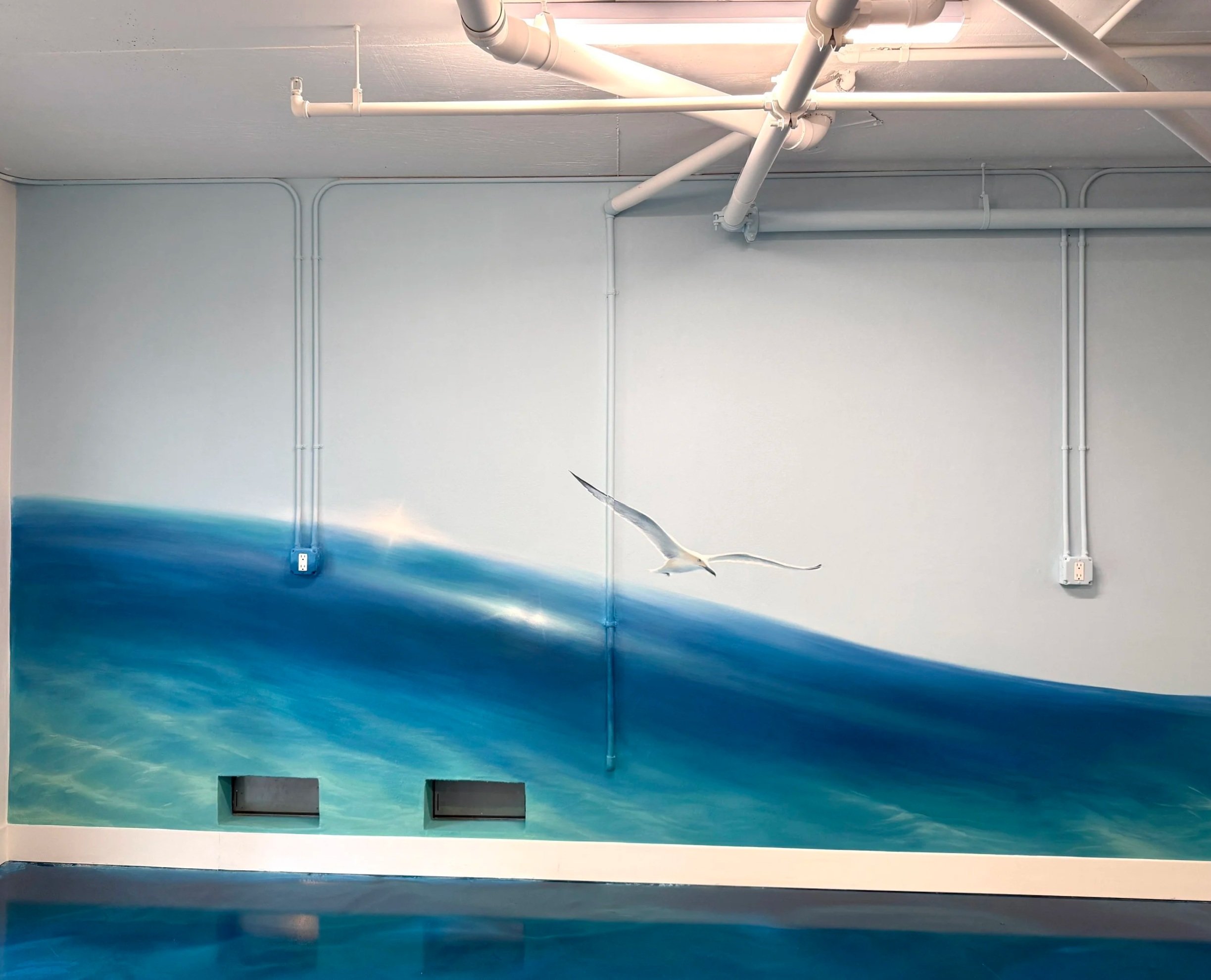 Residential Mural, 8x23ft, Islamorada FL 2026,