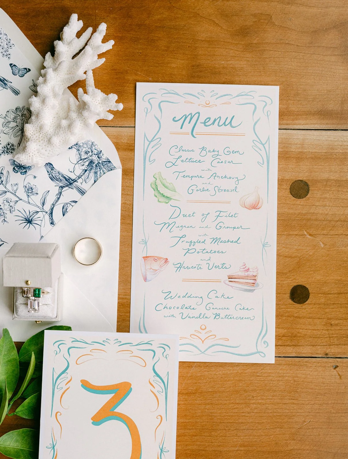 Wedding Menu, Islamorada, FL 2024