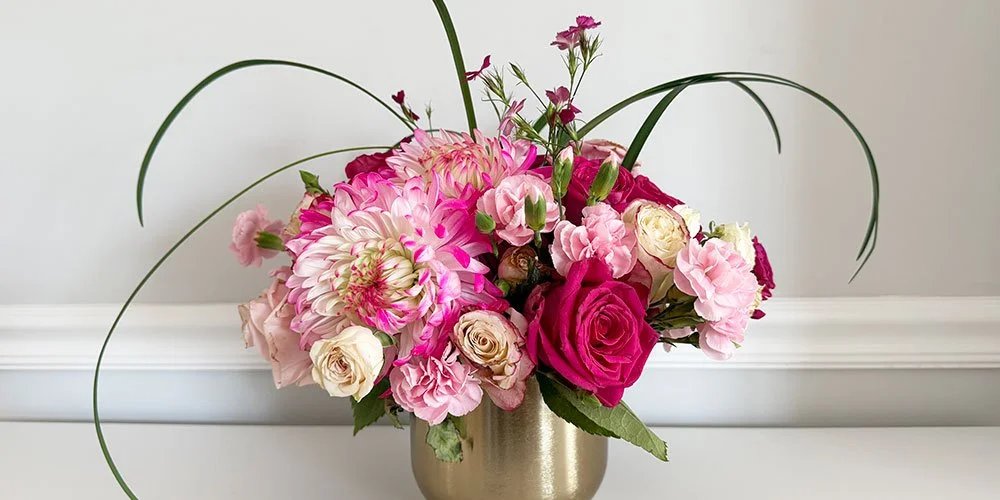‘Pretty in Pink’ Flower Arrangement