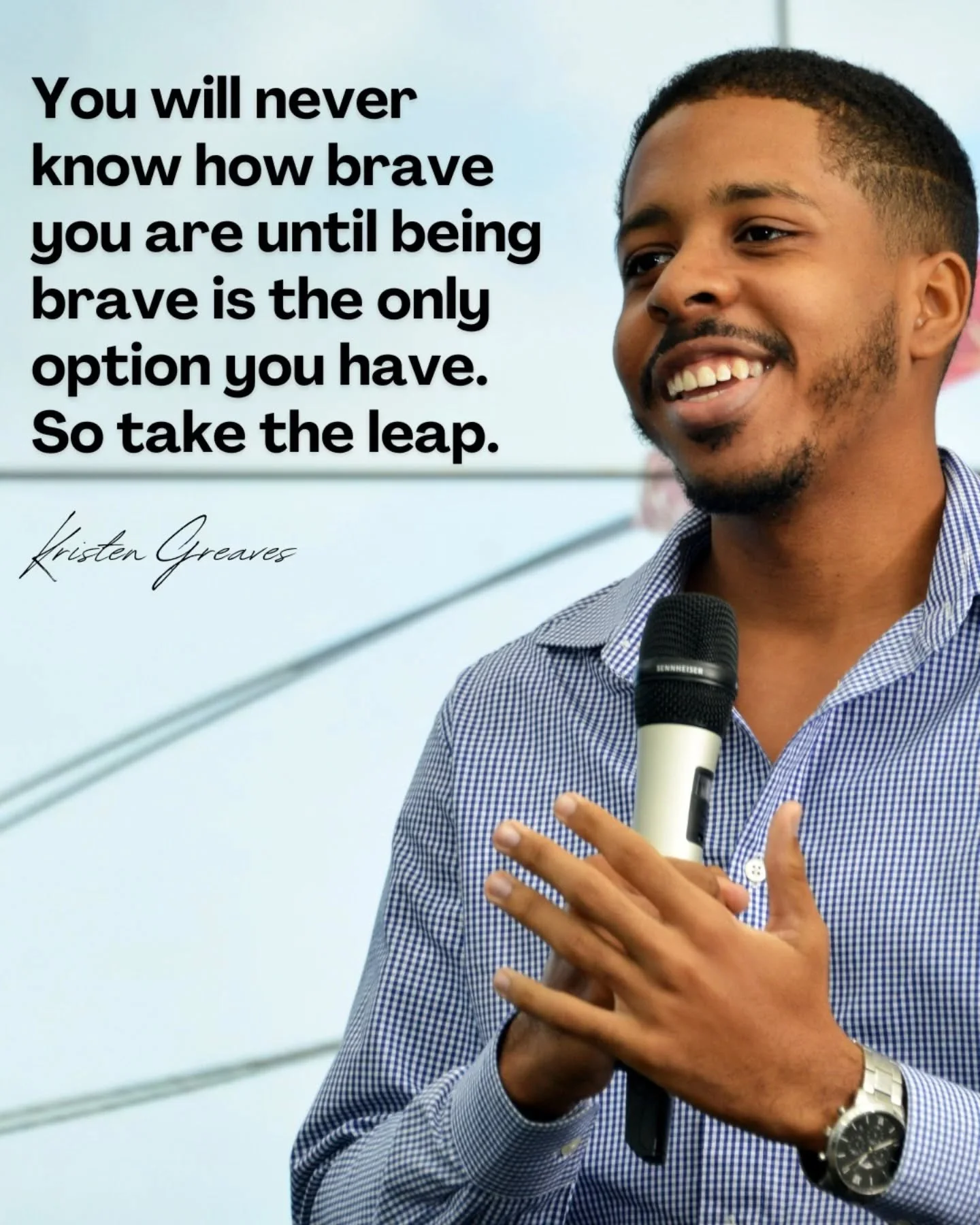 🌱Take the leap of faith today.⚡️🔆
-
Sometimes in life, you will never know how brave you truly are, until being brave is the only option you have.
-

#Krisinspires #coaching #positivepsychology #faith #leadership #courage #faith #motivation #hope #
