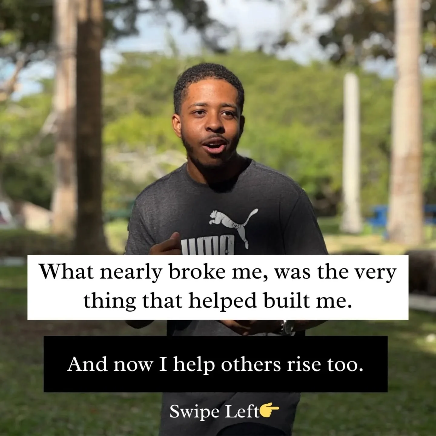 What nearly broke me&hellip; built me.

I spent years searching for my worth &mdash; growing up without my father, struggling at school, battling internal shame.

But I chose to rewrite my story.

Today, I help thousands rise above pain and build liv