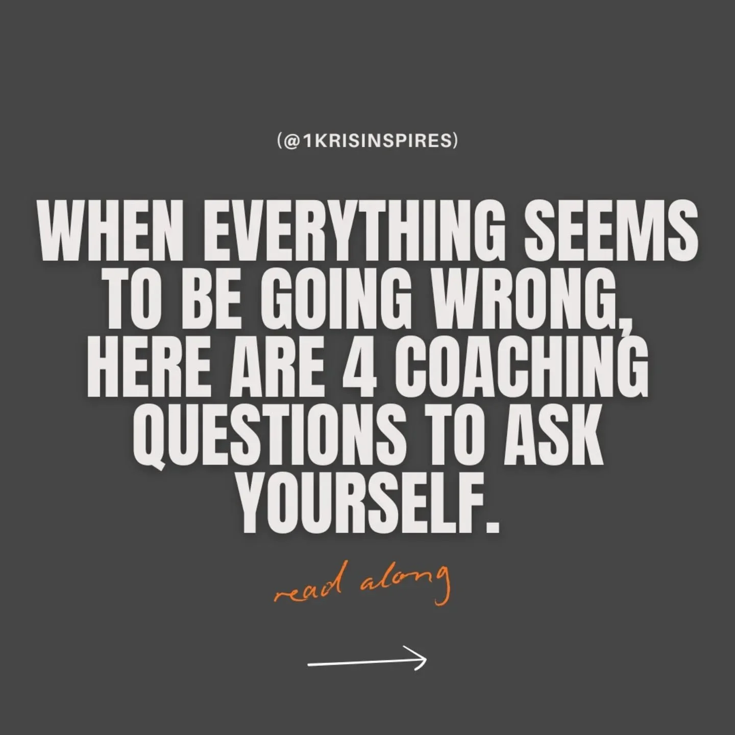 Resilience isn't about having it all figured out in the beginning. Rather, it's about asking the right questions up front, so you can tap into your inner strength and power.
-
Sometimes, when faced with difficult situations, the first question we ask