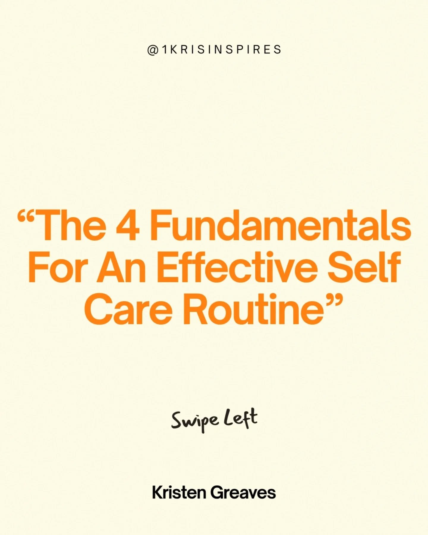 💫While your self care routine will not look the same as someone else, a self care routine that truly works starts with these 4 basics.
-
These 4 essentials create the foundation for more peace, more balance and more energy in your day to day life.

