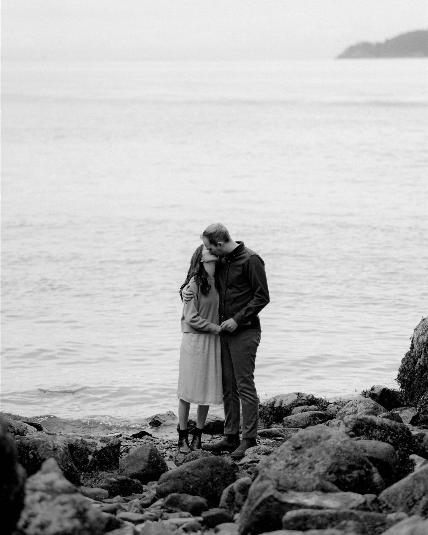 Here&rsquo;s some bw frames from a recent engagement session!!