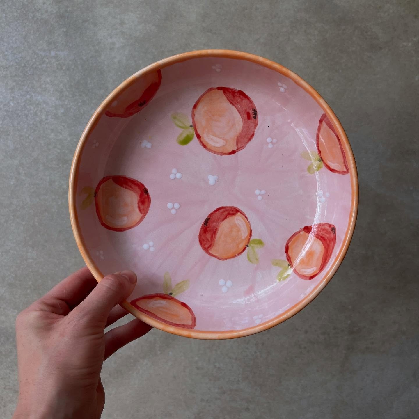 Ceramic painting workshop - summer edition 🌞🍑🐝🍓🌼🌸
