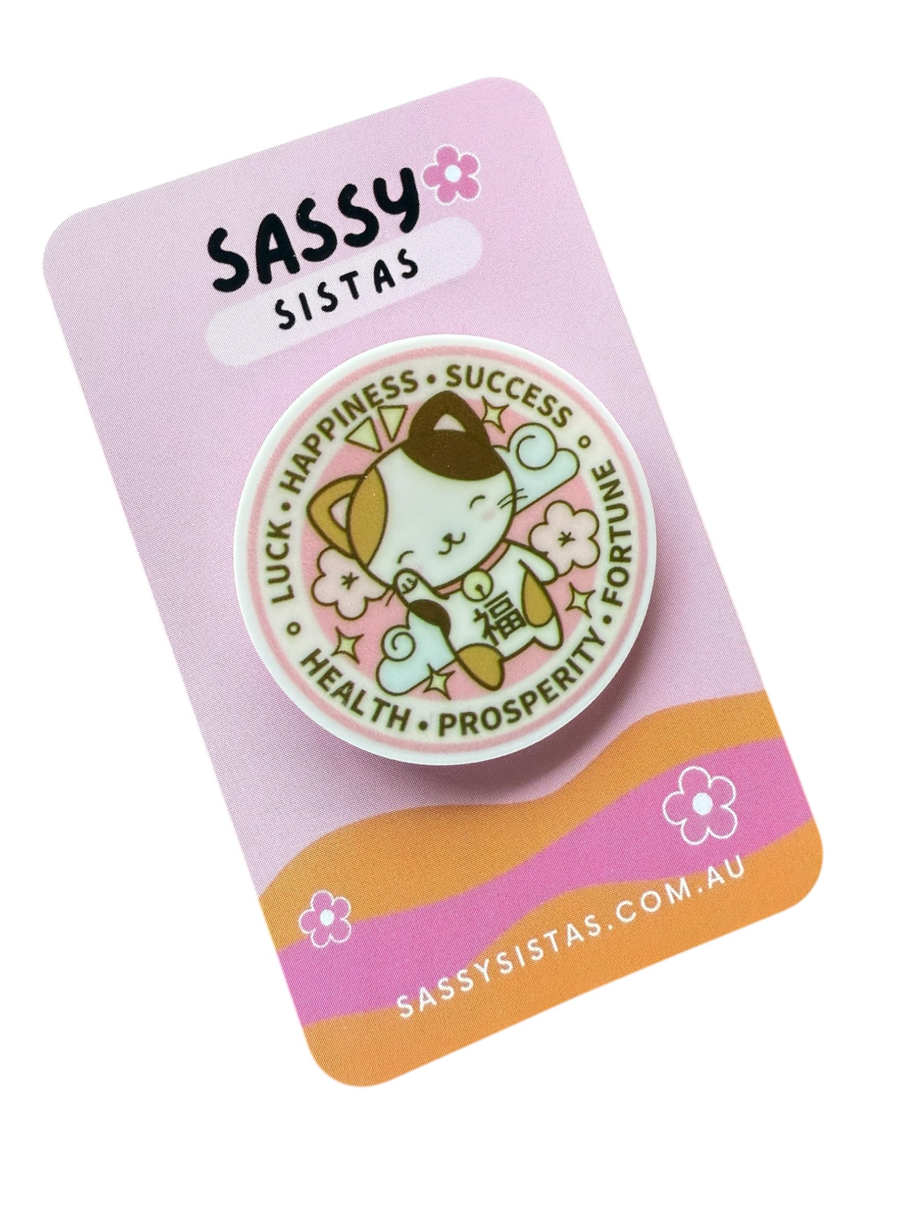 Pin/Badge - Lucky Kitty!