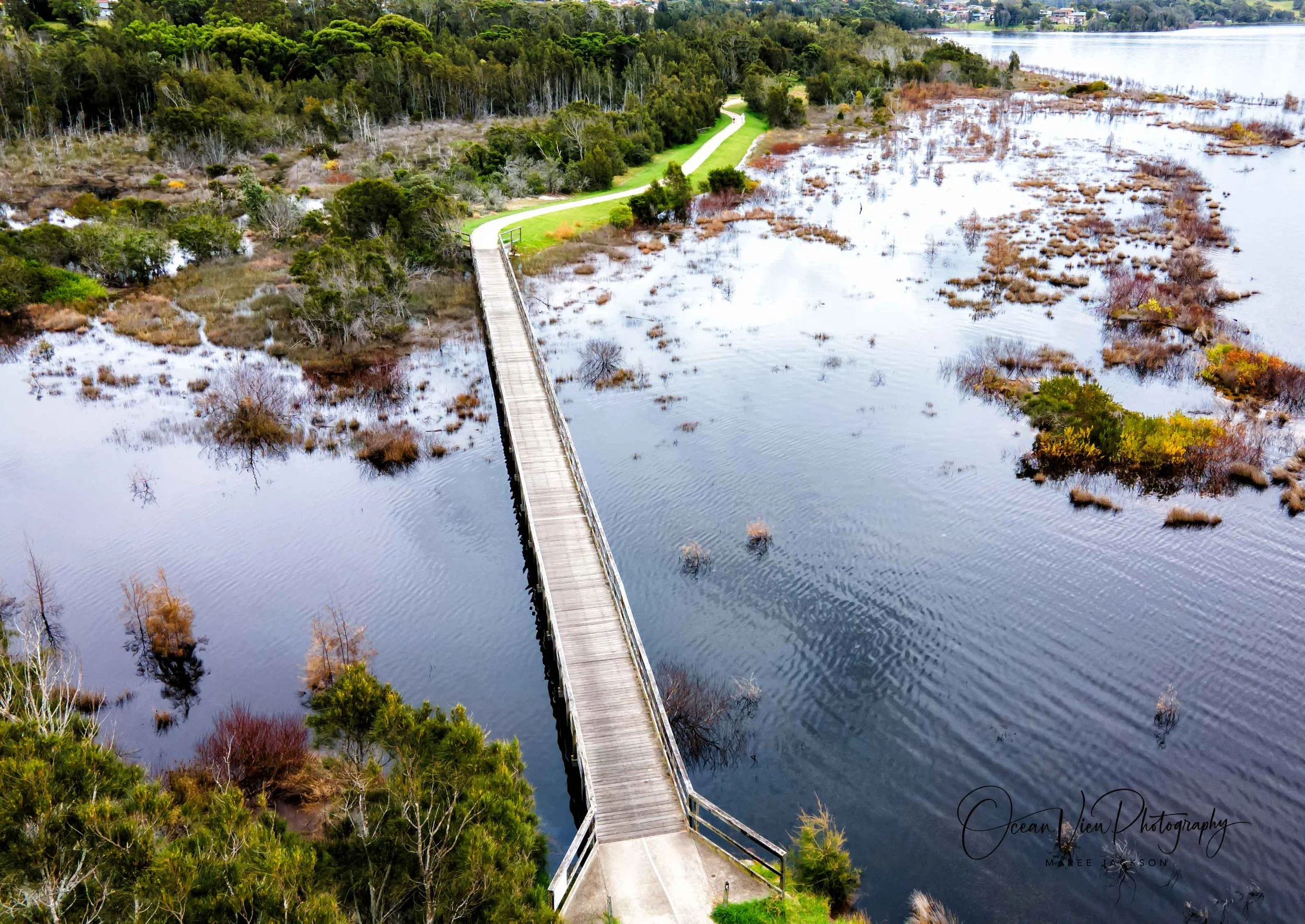 Coila walking bridge Tuross Head