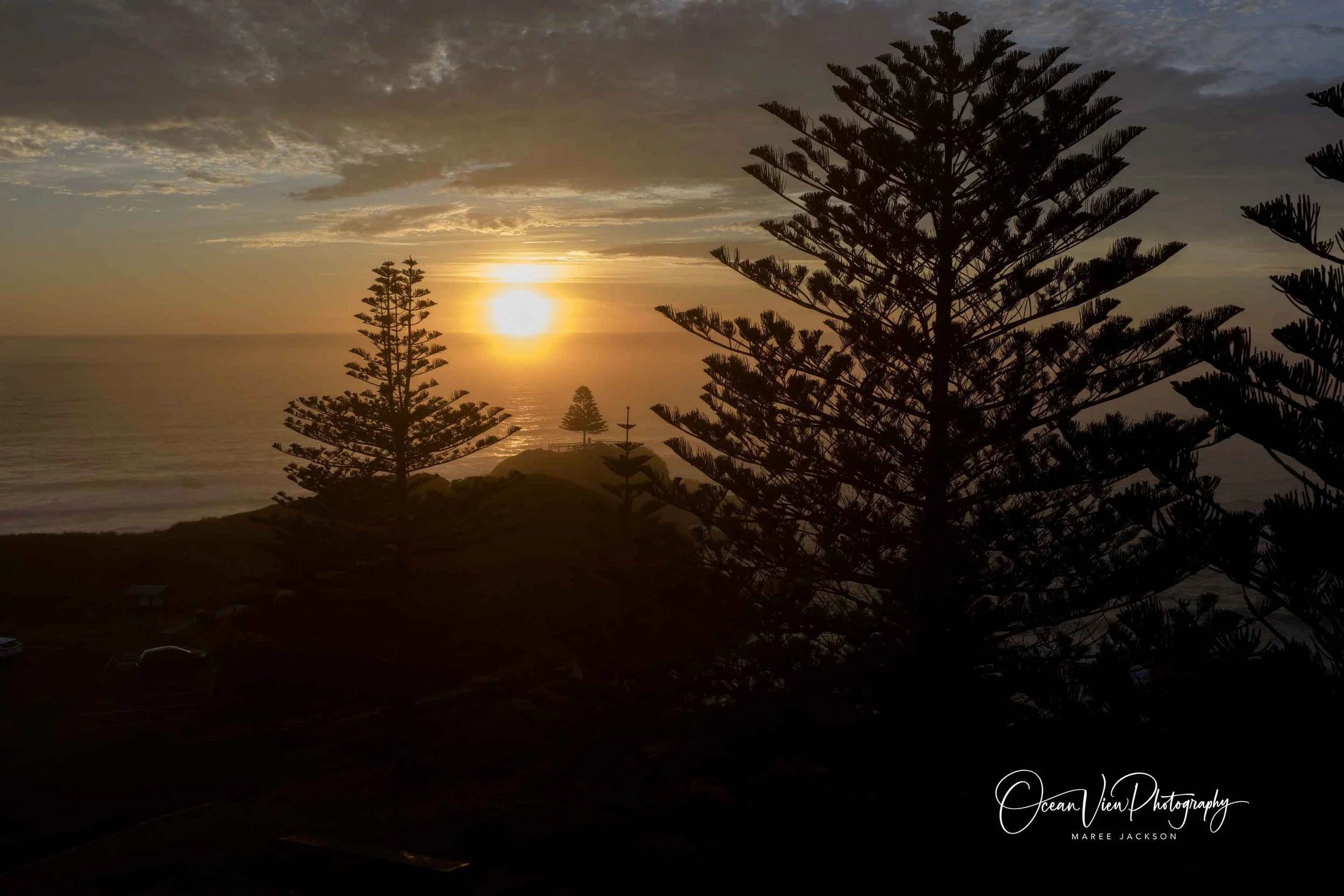 Sunrise over One Tree Point