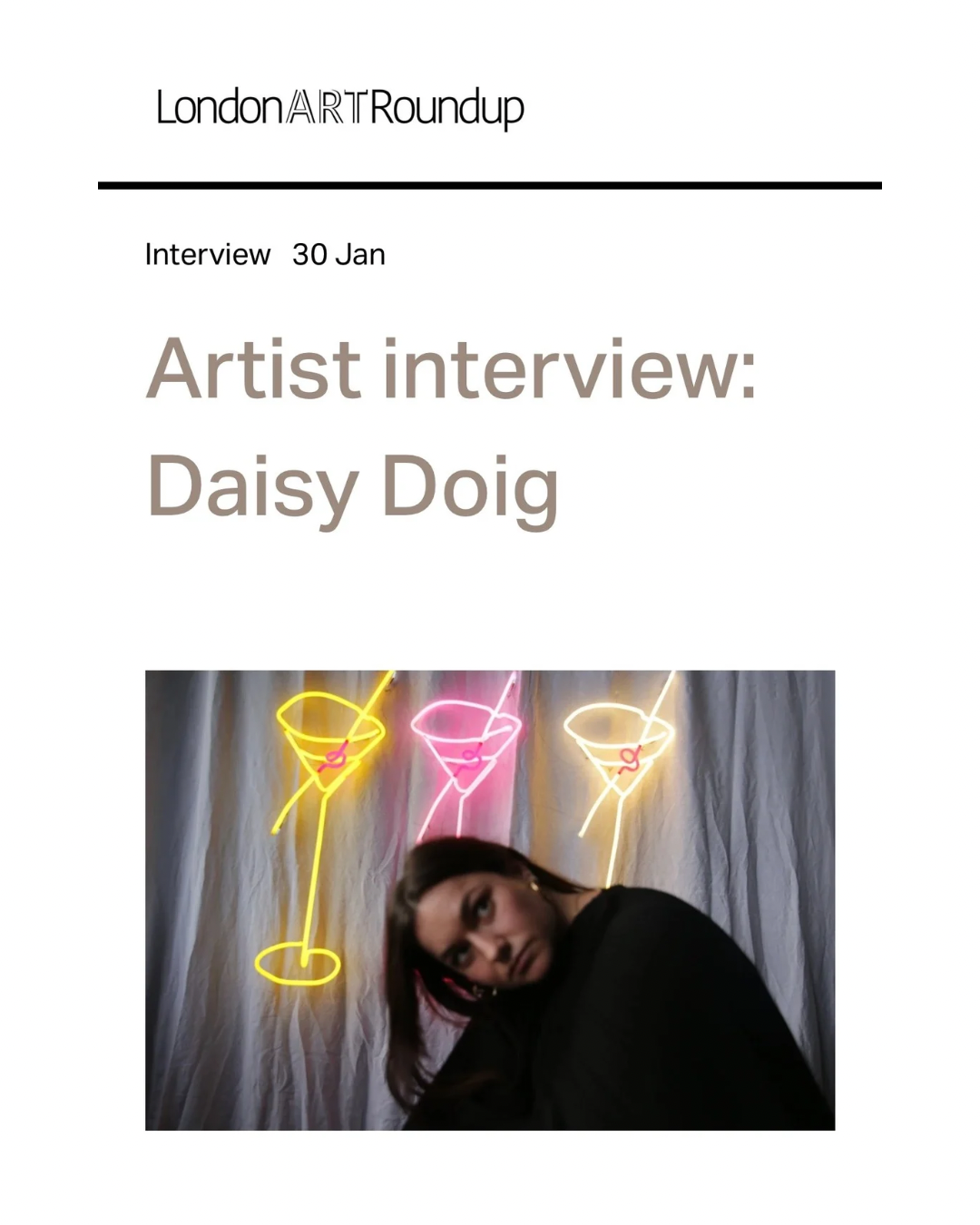 LONDONARTROUNDUP, JAN 26