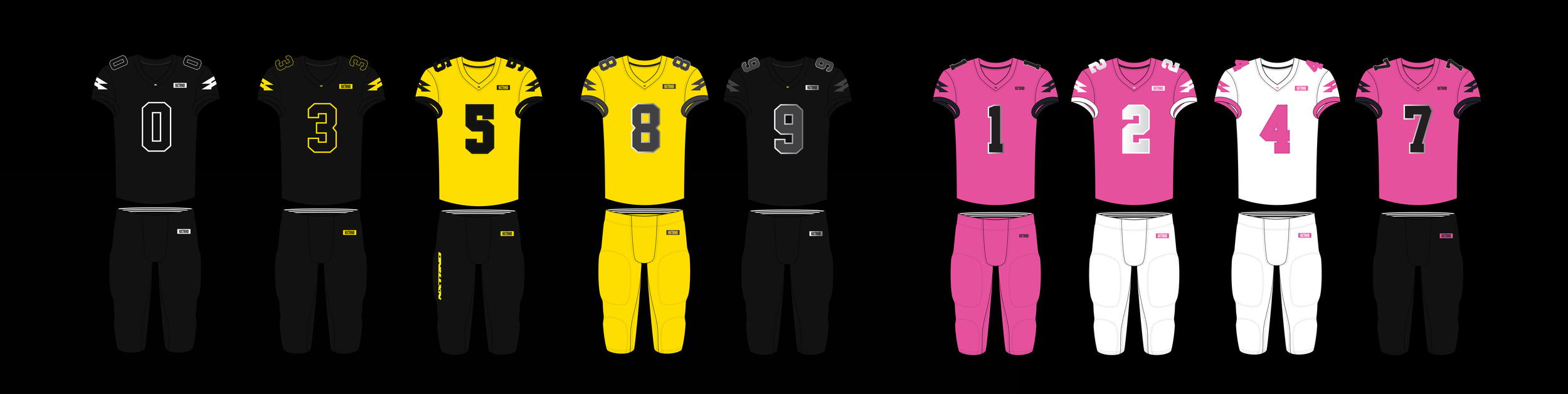Designed a uniform template for our photoshoots and partner schools.