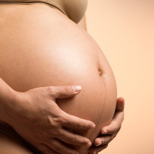 Pregnant belly