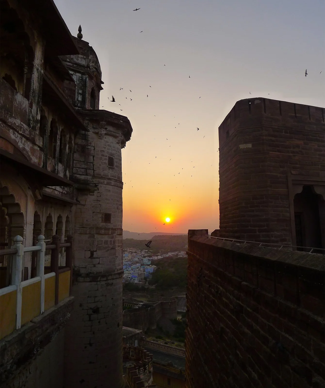 JODHPUR: Mehrangarh Fort at sunset