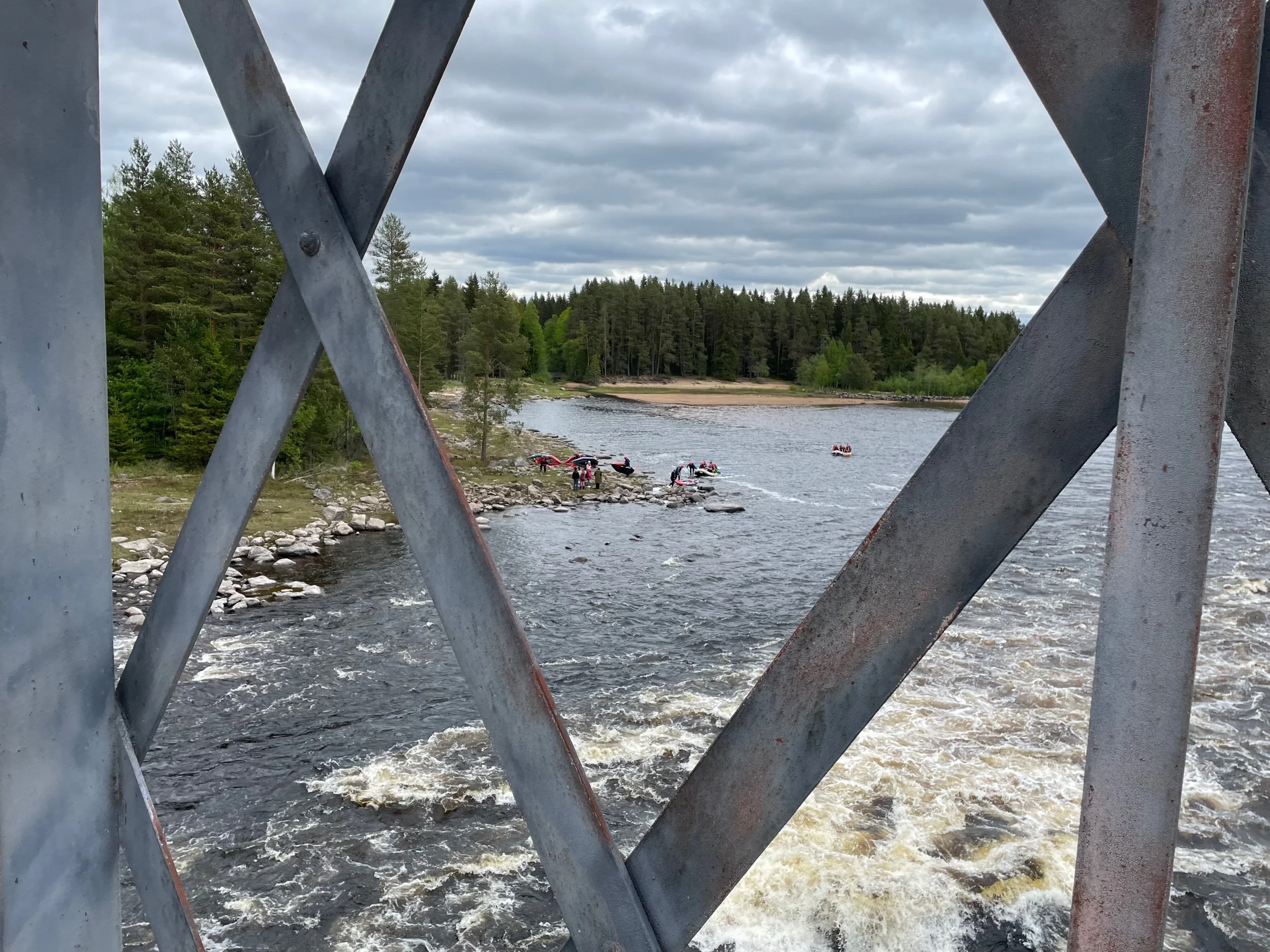 Gamla järnvägsbron öppnar för gång och cykel