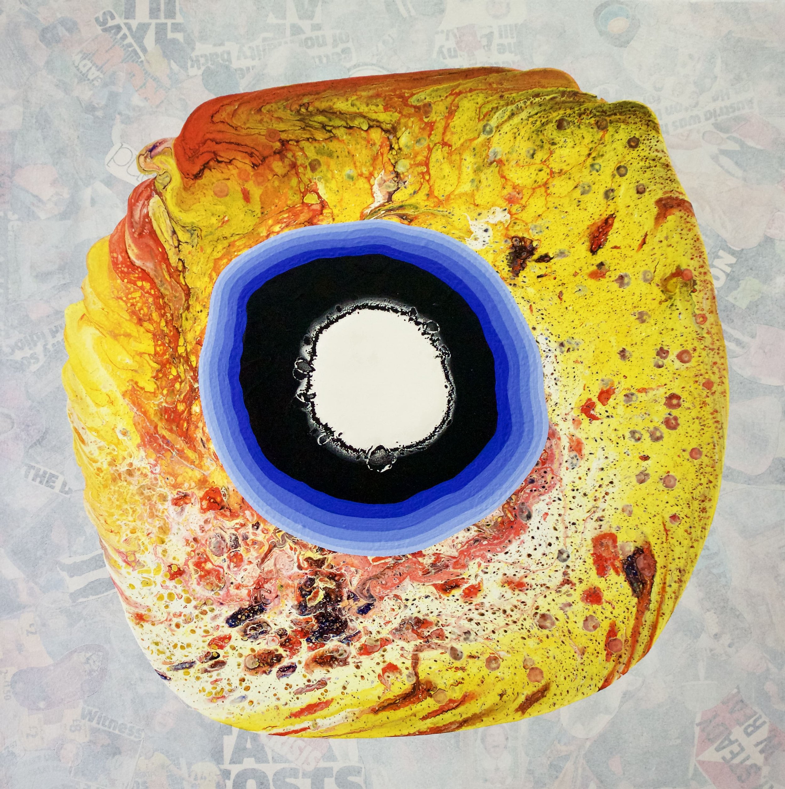 Mixed media painting for sale