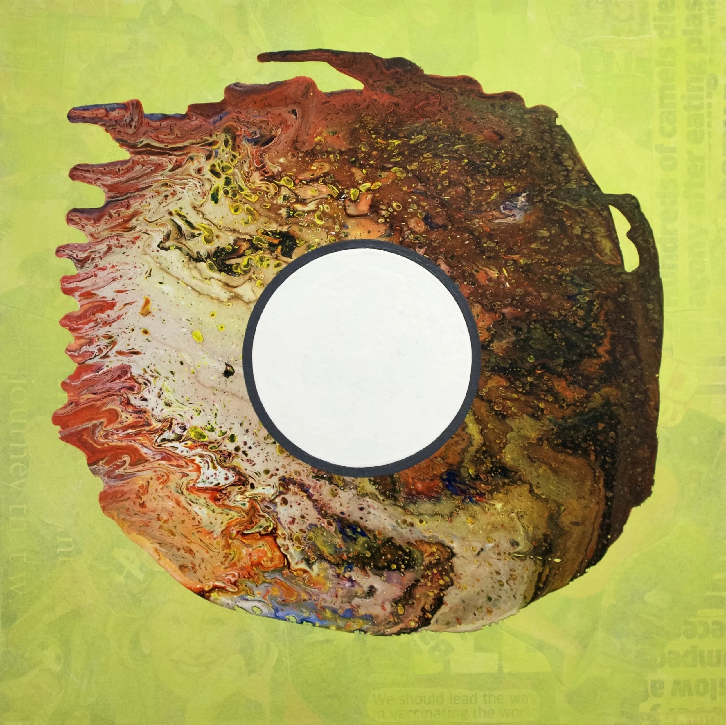 Mixed media painting for sale