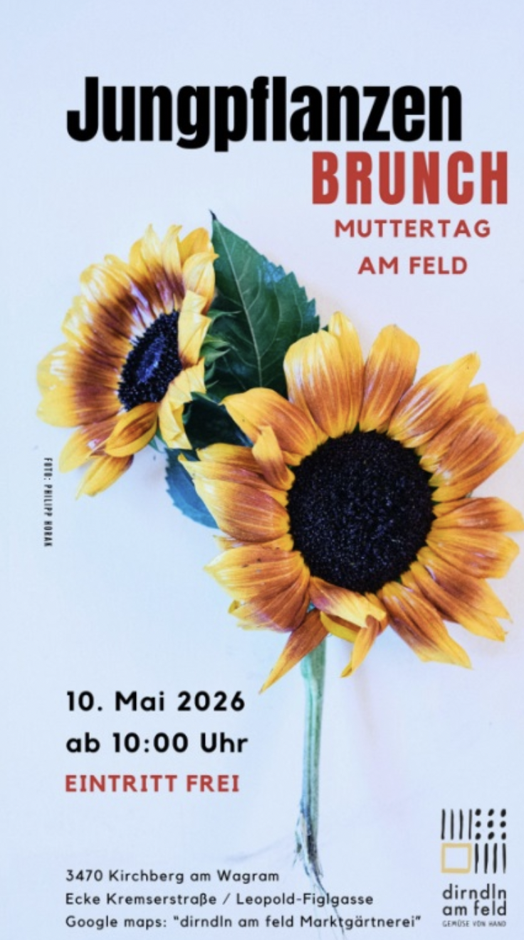 Muttertag bei den Dirndl am Feld