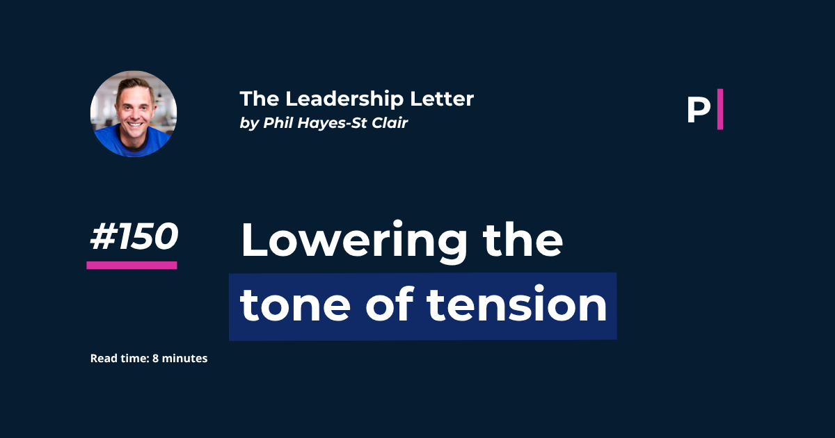 Lowering the tone of tension
