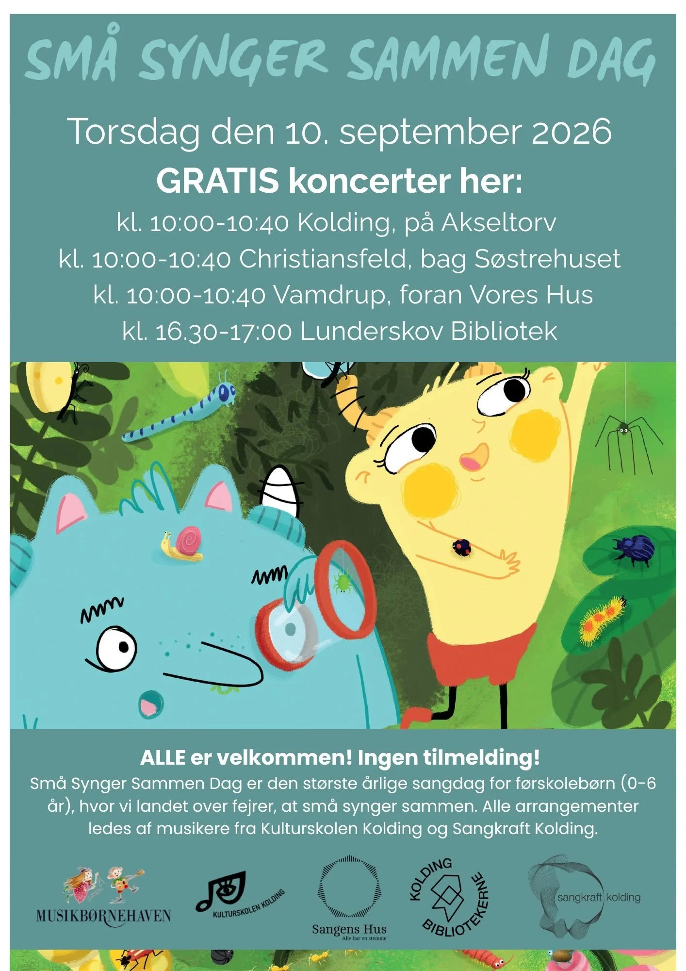 Små Synger Sammen Dag 2026: LUNDERSKOV