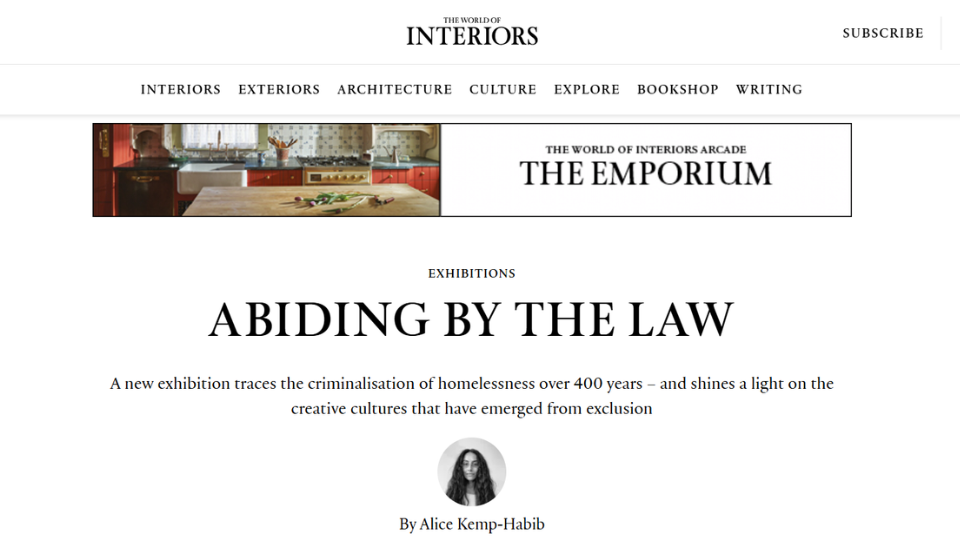 Thumbnail of World of Interiors Article 