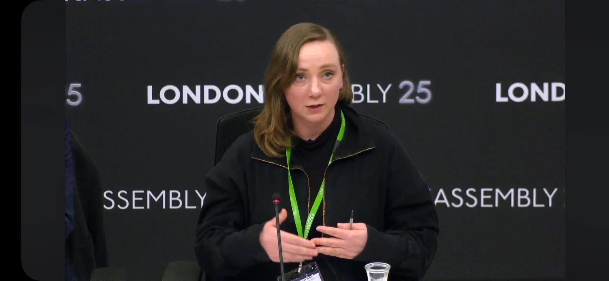 MoH gives evidence at the London Assembly 