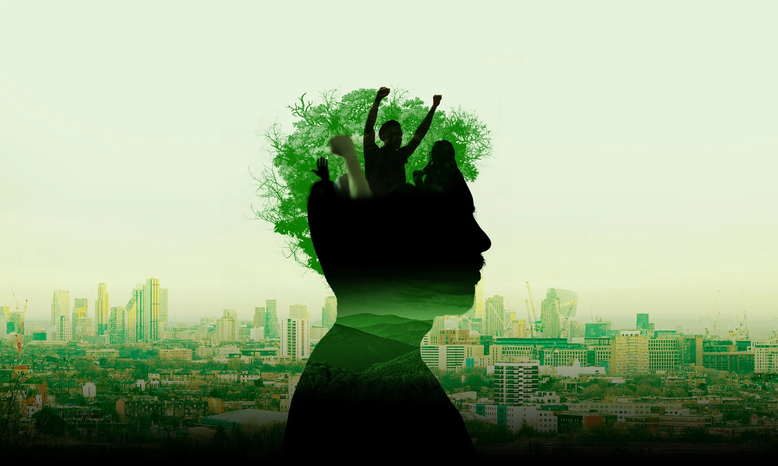 Criminal exhibition banner