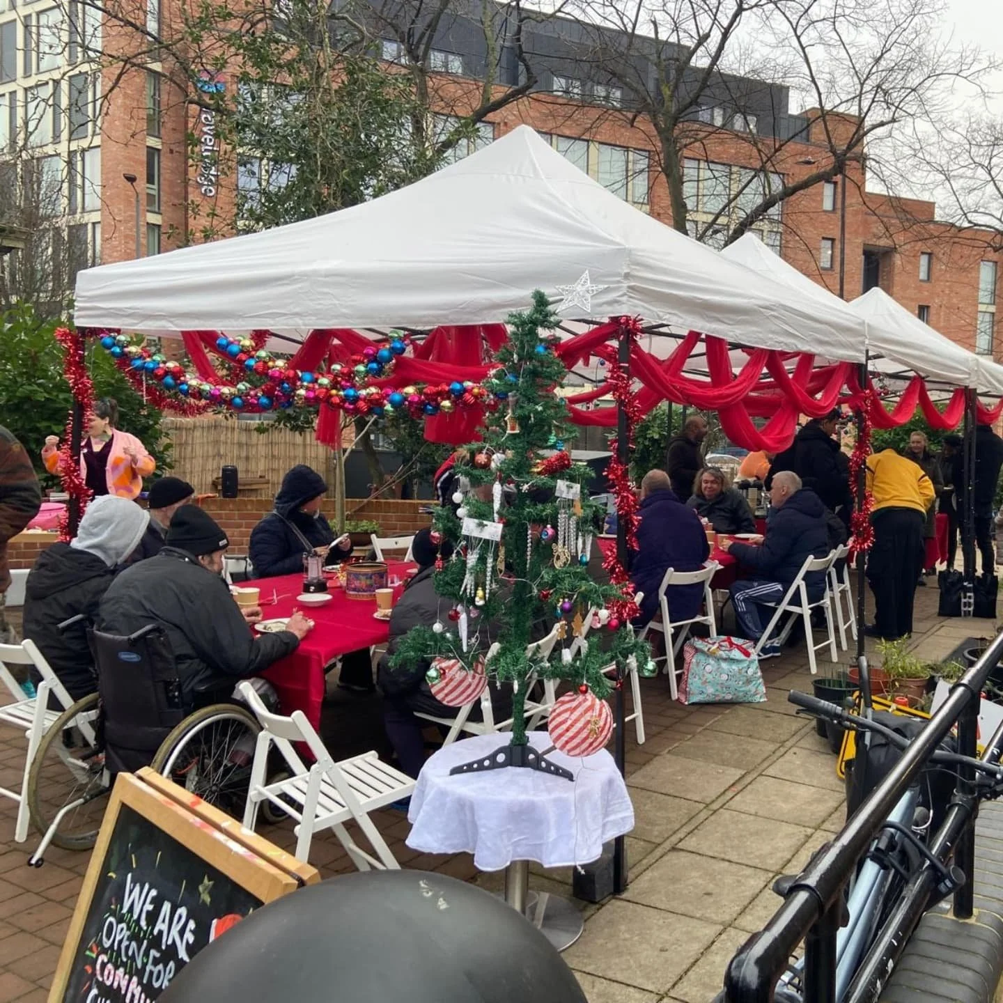 Christmas dinner 2024 @ Museum of Homeless