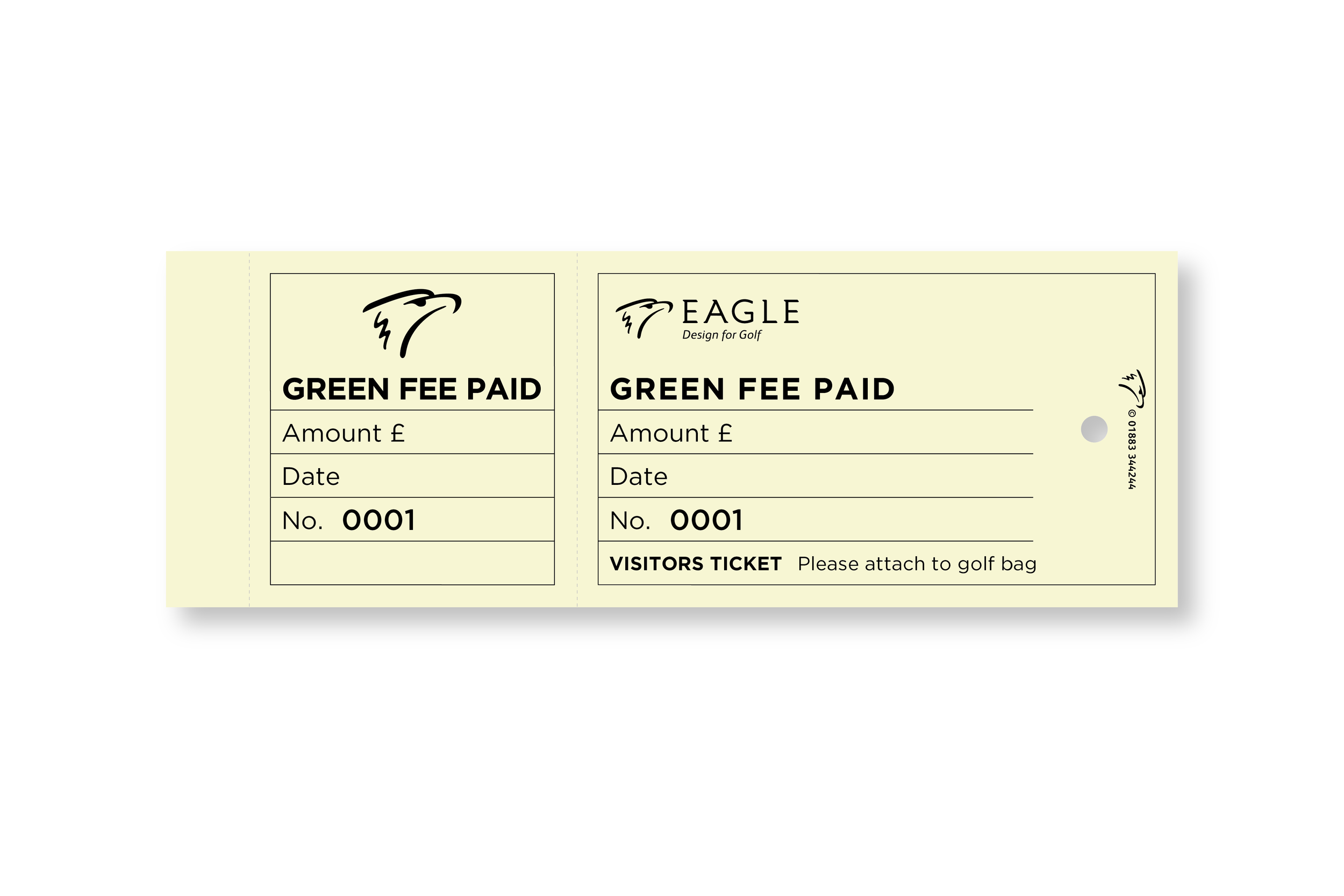 Green Fee Tickets — Eagle