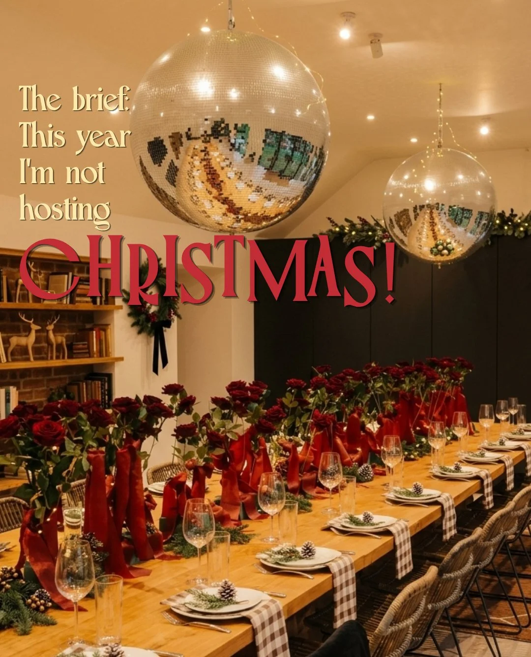 Christmas at Hesdin means you can have the whole family there without having the whole family on top of you.⁠
⁠
Enough bedrooms for everyone.⁠
Ensuites so nobody&rsquo;s queueing for the shower.⁠
Massive tables for the Christmas dinner.⁠
⁠
Games room