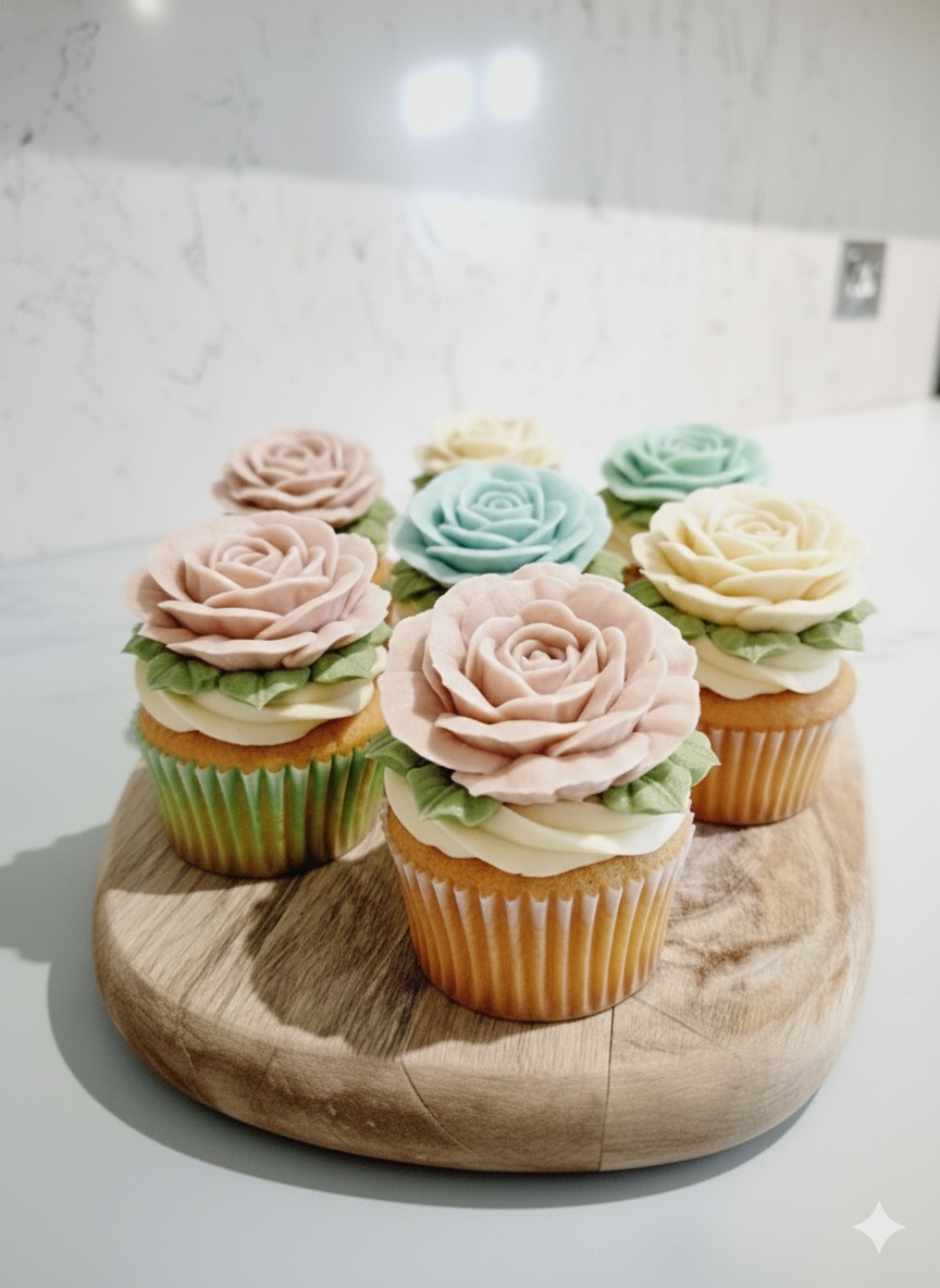Blooming Beautiful Cupcakes