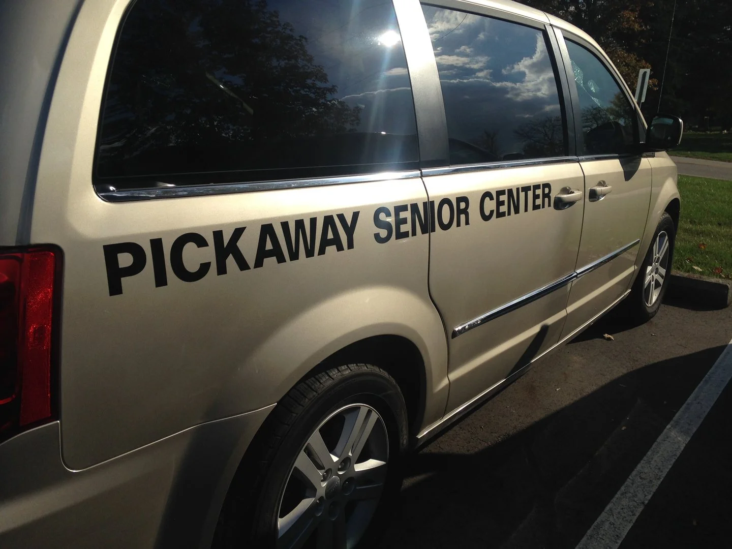 Pickaway County Senior Center vehicle van