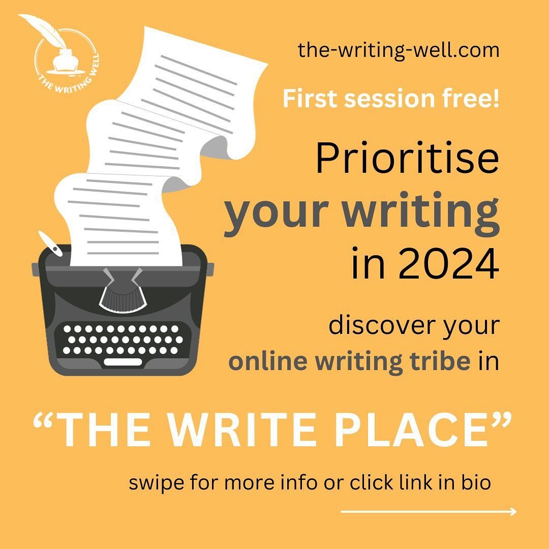 **Make your writing a priority in 2024**

The Write Place&nbsp;is an online writing space for support, community and accountability; eg 2 hours of protected writing time.
&nbsp;
It&rsquo;s the perfect space to get your writing done, break through the
