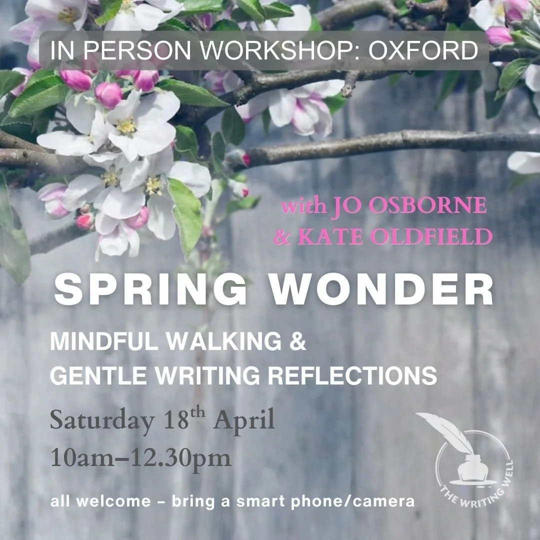 SPRING WONDER | mindful photography walk & gentle writing reflections at the Lamb & Flag, Oxford  | in person with Jo Osborne & Kate Oldfield | Sat 18th April | 10am–12.30pm