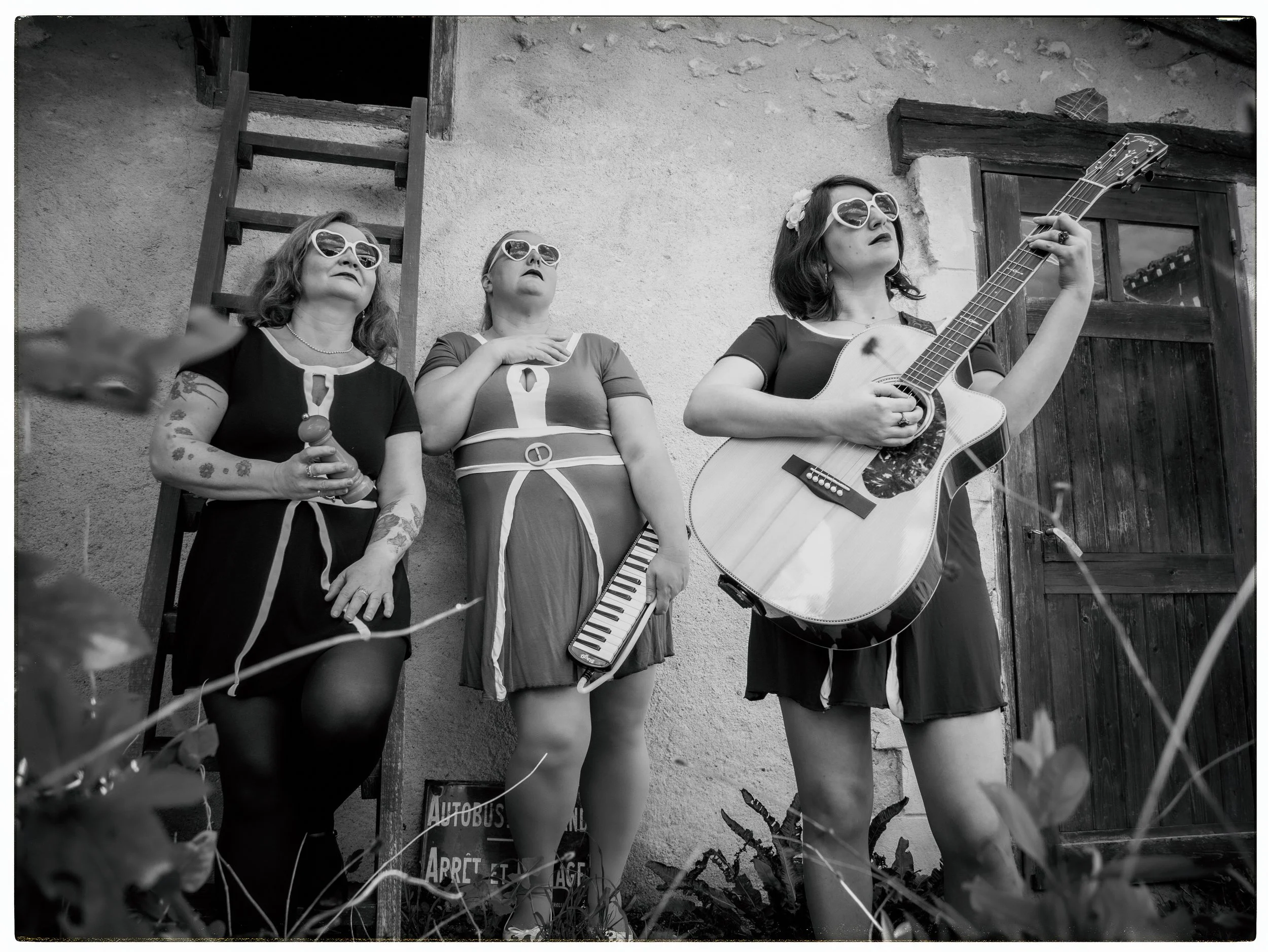 Les PYM'S musiciennes 60's.