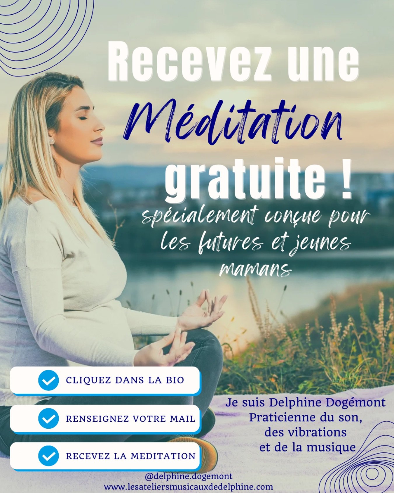 🌸 Futures et jeunes mamans, ce cadeau est pour vous... 🌸

🌿 &Eacute;coute... ton c&oelig;ur sait d&eacute;j&agrave; tout. 🌿

Dans le tumulte du quotidien, il suffit parfois d&rsquo;une respiration, d&rsquo;un son, d&rsquo;une bulle suspendue... p