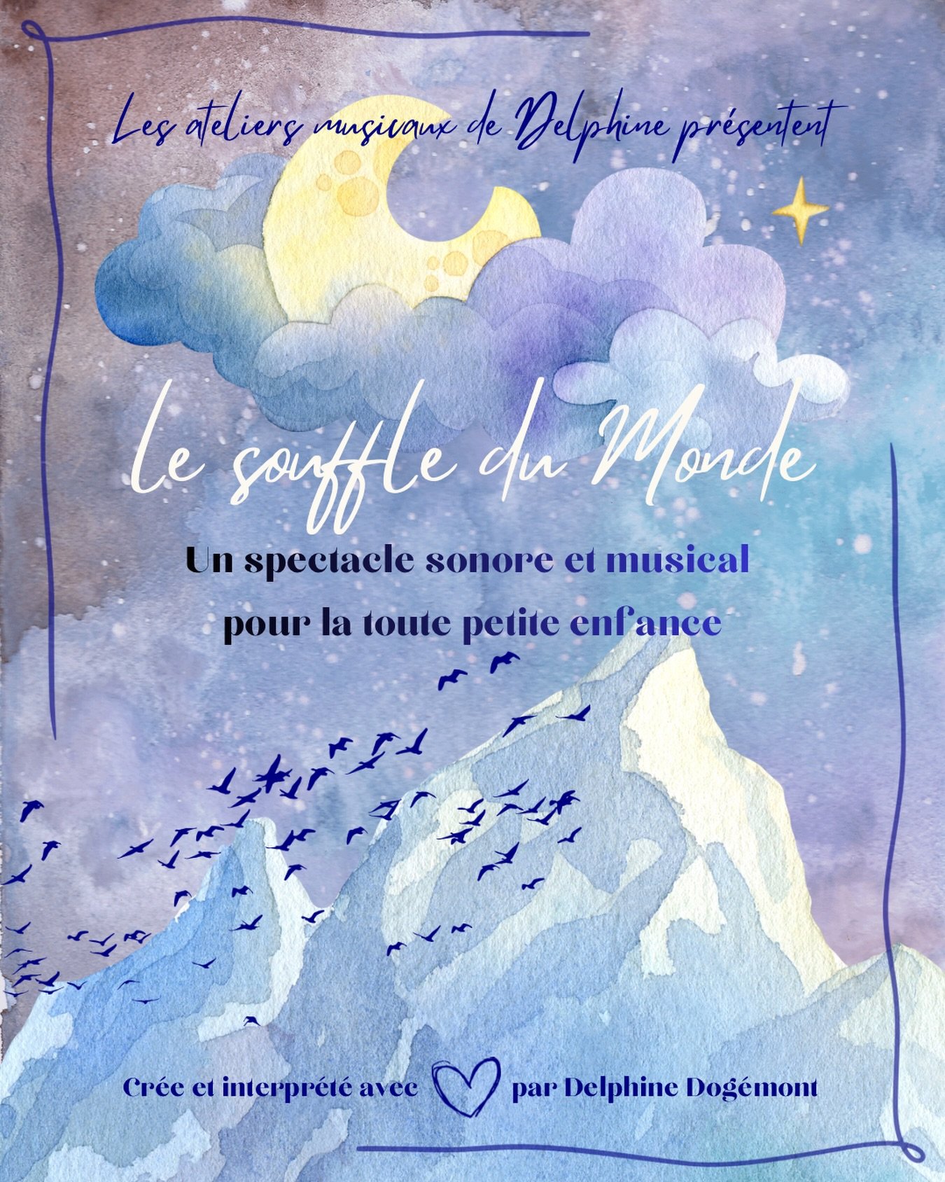 🌍 Le Souffle du Monde

Un spectacle musical pens&eacute; pour semer des graines de paix, de douceur et d&rsquo;humanit&eacute; d&egrave;s le plus jeune &acirc;ge.

&Agrave; travers les vibrations sonores, la voix et des instruments du monde entier, 