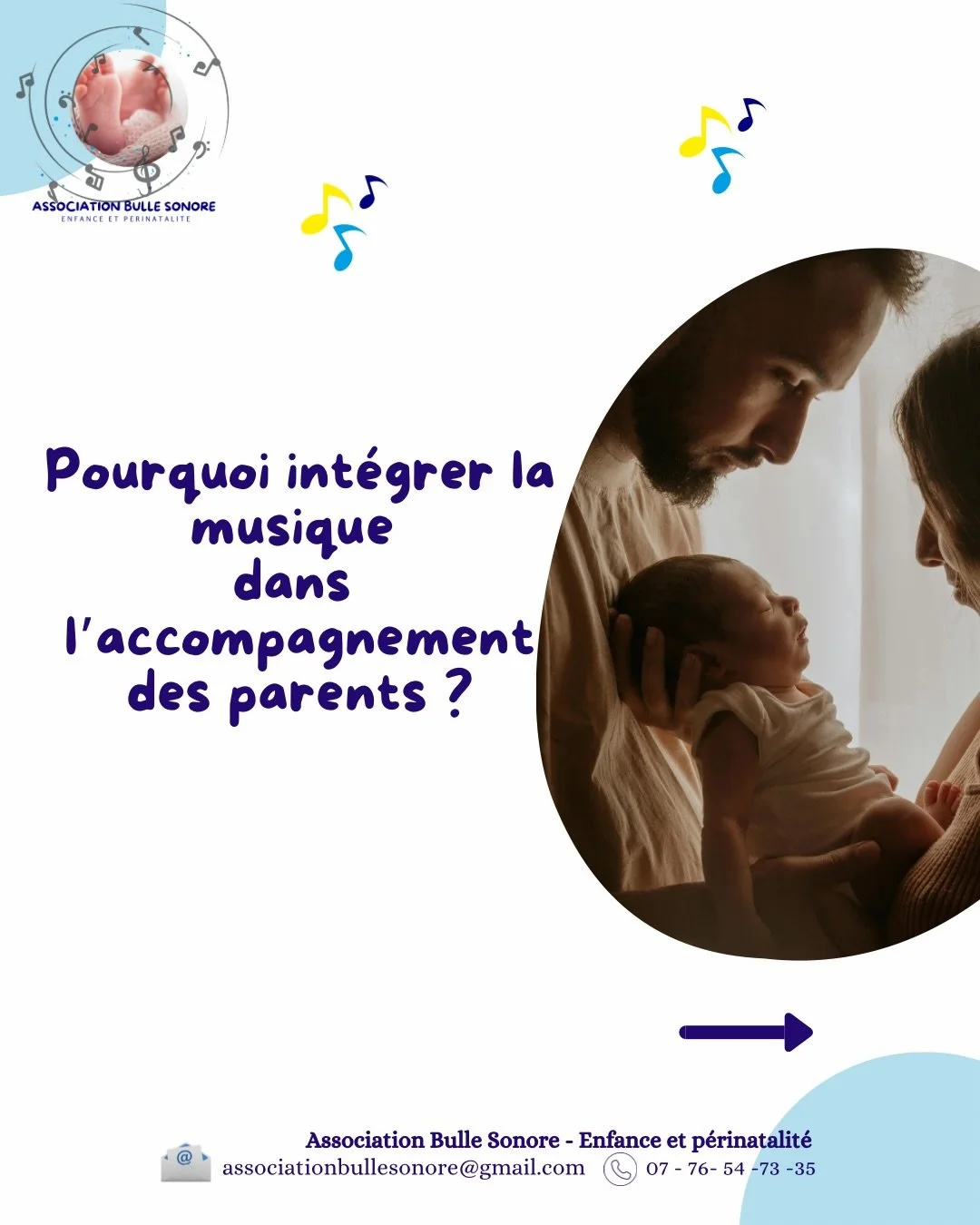 🎶 Pourquoi int&eacute;grer la musique dans l&rsquo;accompagnement des parents ?

Les exp&eacute;riences musicales partag&eacute;es favorisent :
&bull; le lien d&rsquo;attachement
&bull; la r&eacute;gulation &eacute;motionnelle
&bull; l&rsquo;apaisem