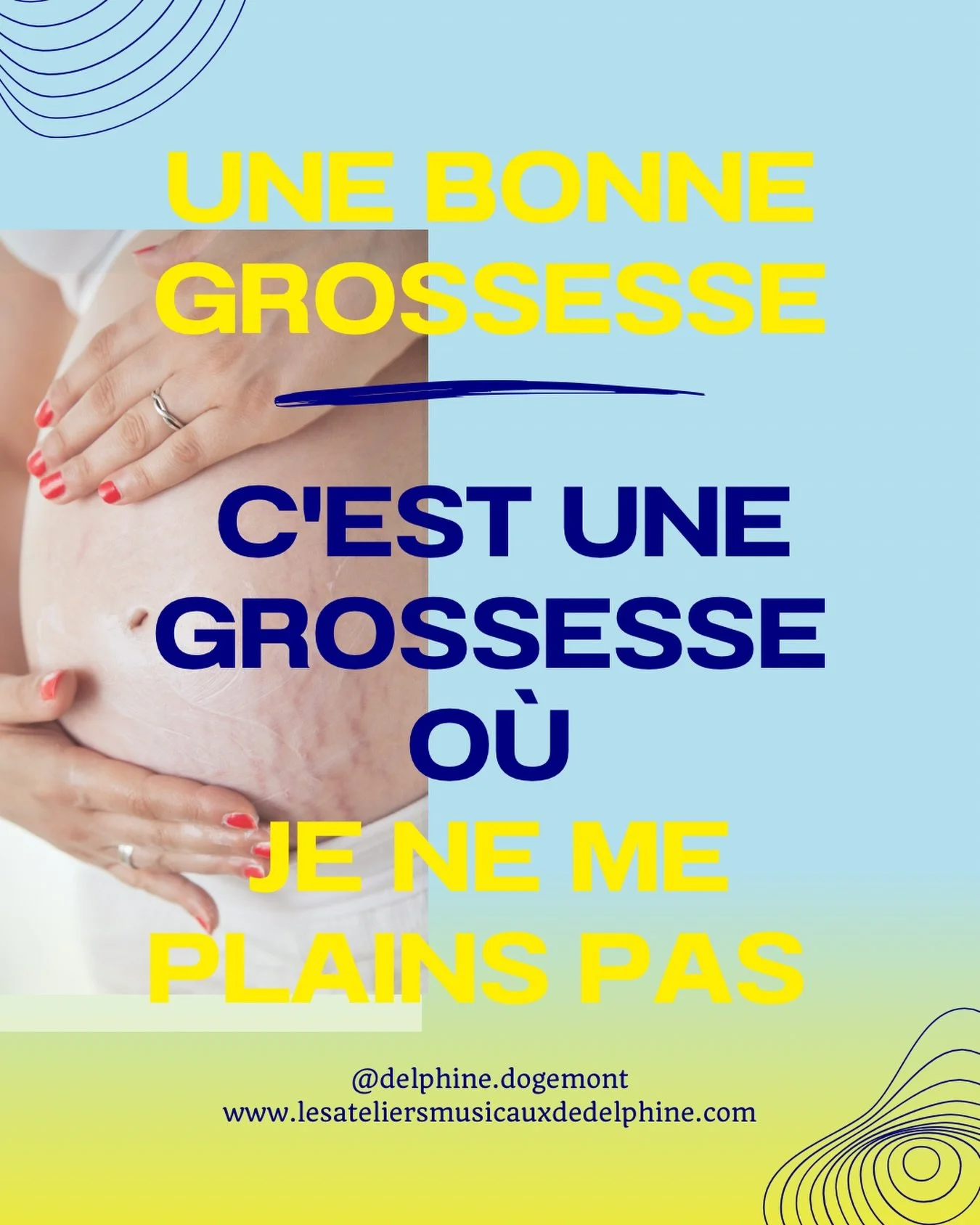 On dirait parfois qu&rsquo;il y a un seul r&eacute;cit autoris&eacute; de la grossesse : magique, lumineux, reconnaissant. 
Et que se plaindre : des naus&eacute;es, de la fatigue, du corps qui change, du moral en dents de scie &hellip;serait presque 
