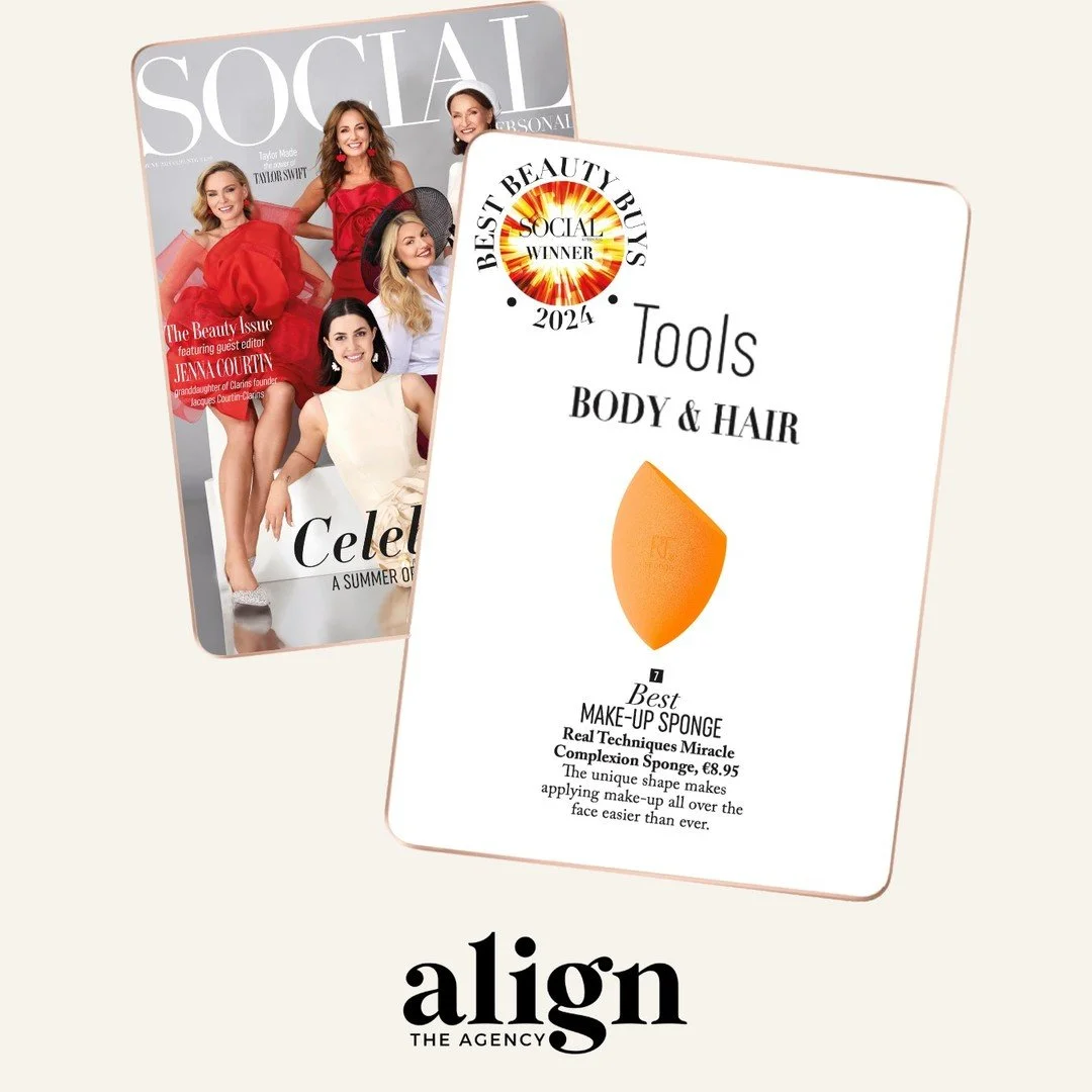 🫧 Award Winning 🫧 Huge congratulations to #AlignTheAgency client @realtechniques who won Best Make-Up Sponge in this year&rsquo;s @socialandpersonal Best Beauty Buys 2024👏🏻🥂🍾💞 #ATAClient