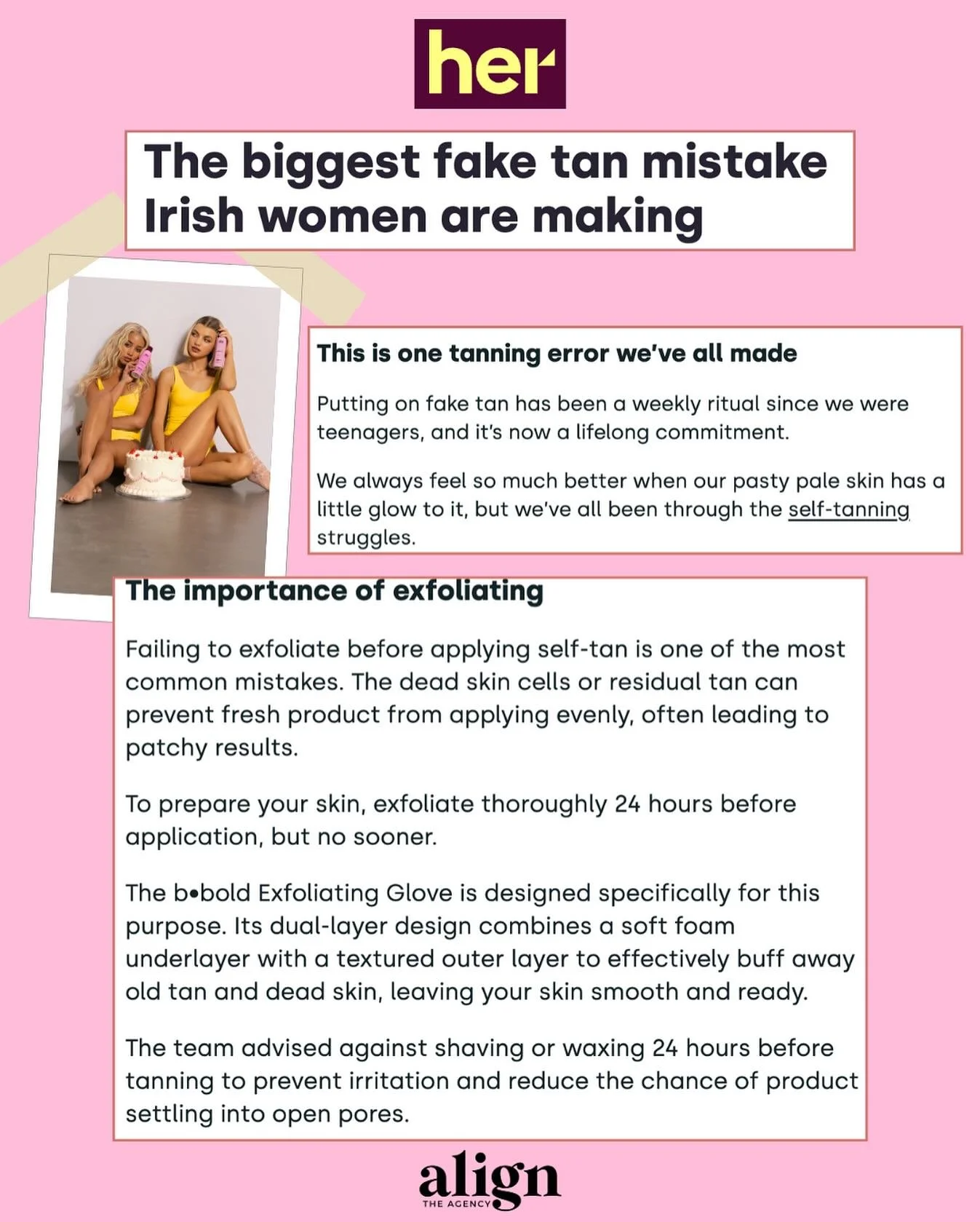 🫧 Spotted 🫧

@bboldtan expertise featured on @herdotie 🫶🏼

We asked the tanning experts at @bboldtan to give us the best possible tanning routine to give us healthy skin, make our tan last and make us feel confident in our own skin! 

The teams e