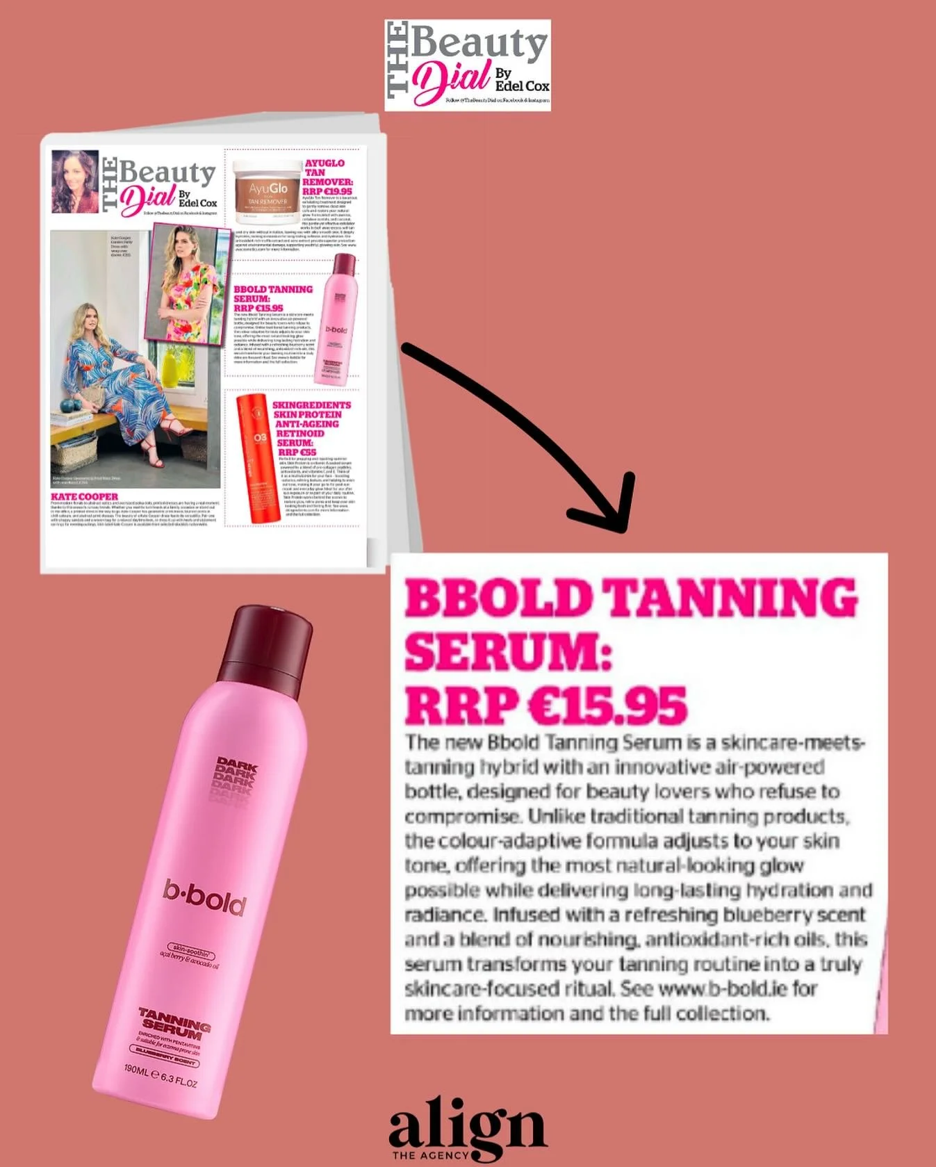 🫧 Spotted 🫧

@bboldtan &lsquo;s Tanning Serum was featured in @thebeautydial discussing your perfect tanning routine! 

The new @bboldtan Tanning Serum is a skincare-meets-tanning hybrid with an innovative air-powered bottle, designed for beauty lo