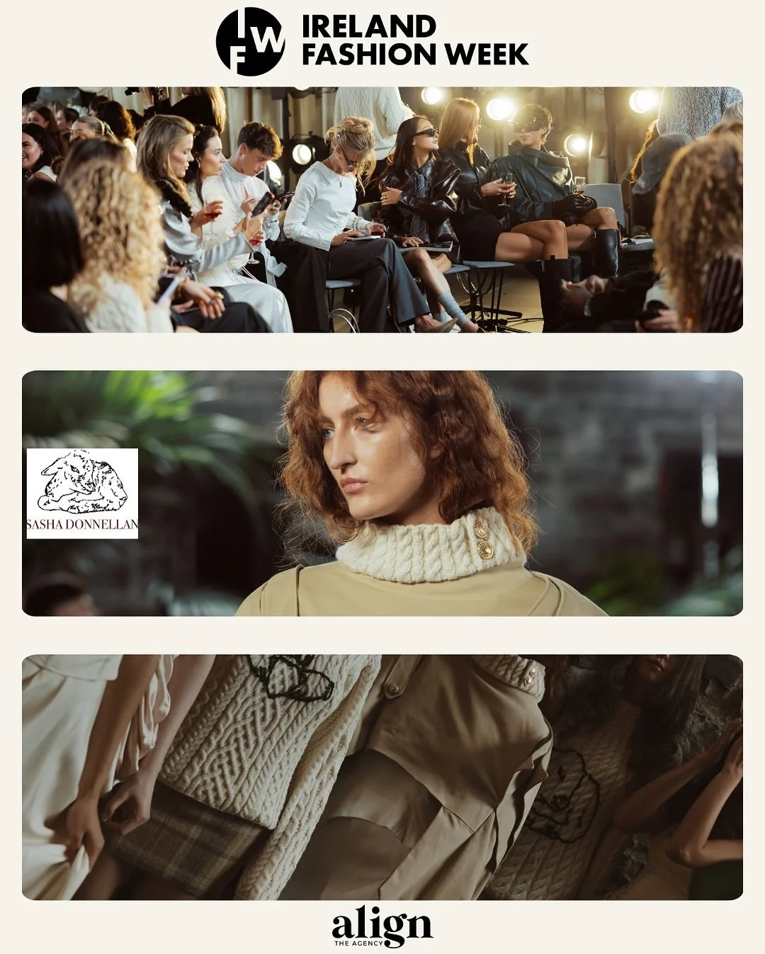 Ireland Fashion Week x Sasha Donnellan 🤍✨
@_sashadonnellan didn&rsquo;t just step into the Windmill Quarter for her debut at @irelandfashionweek , she reshaped the runway into a stage for Irish storytelling, French craftsmanship and the unapologetic